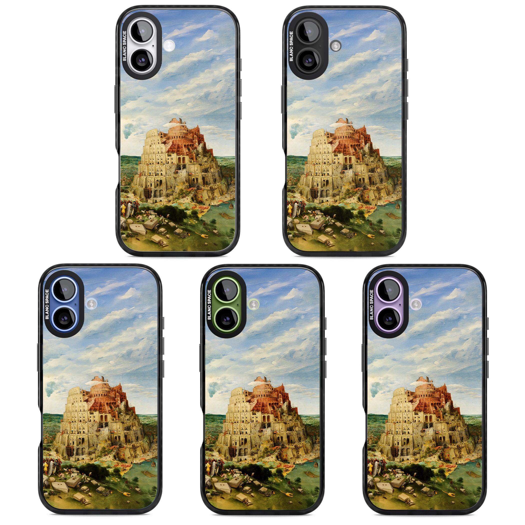 Tower Of Babel iPhone 17 Impact Pro Black Phone Case APT Impact Protection