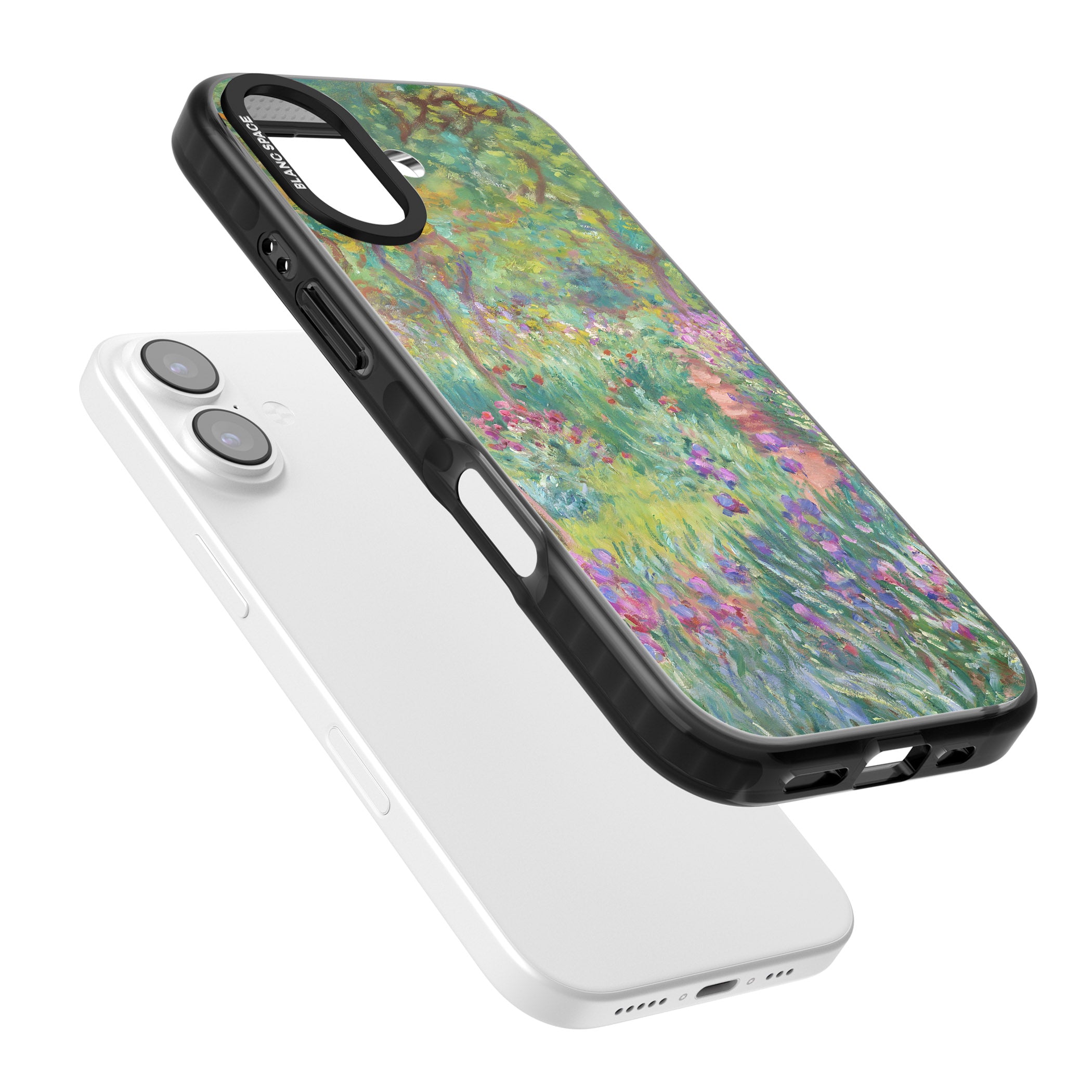Garden in Giverny iPhone 17 Impact Pro Black Phone Case Colours