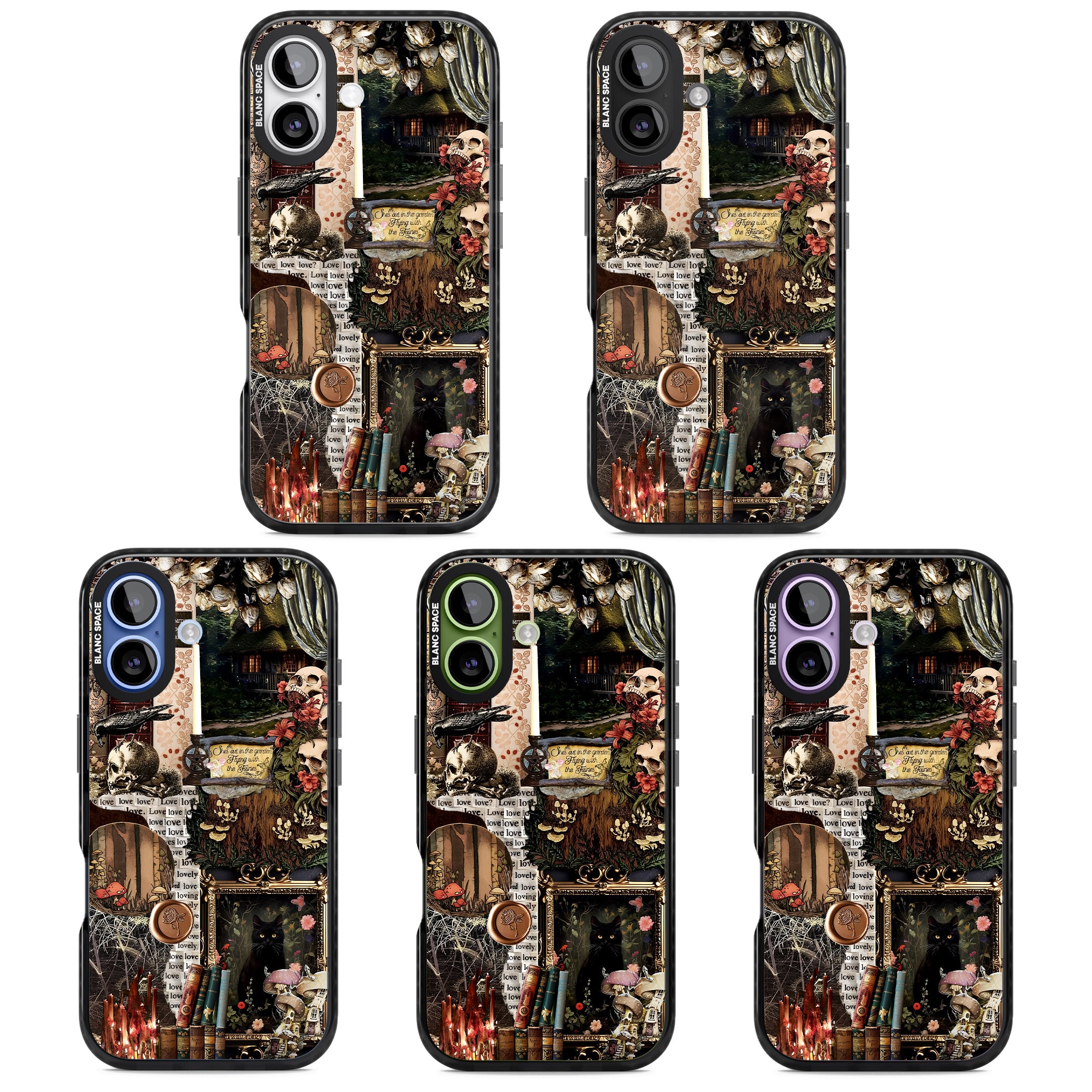 Academia Collage iPhone 17 Impact Pro Black Phone Case APT Impact Protection