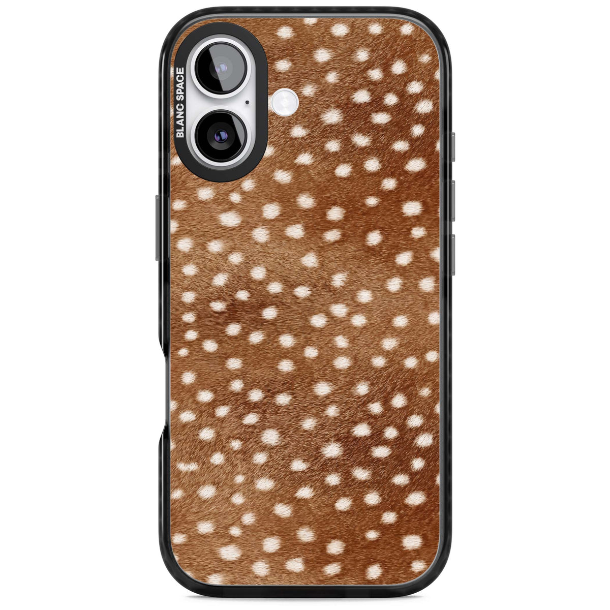 Deer Print animals iPhone case | Black Impact Magsafe case for iPhone 17