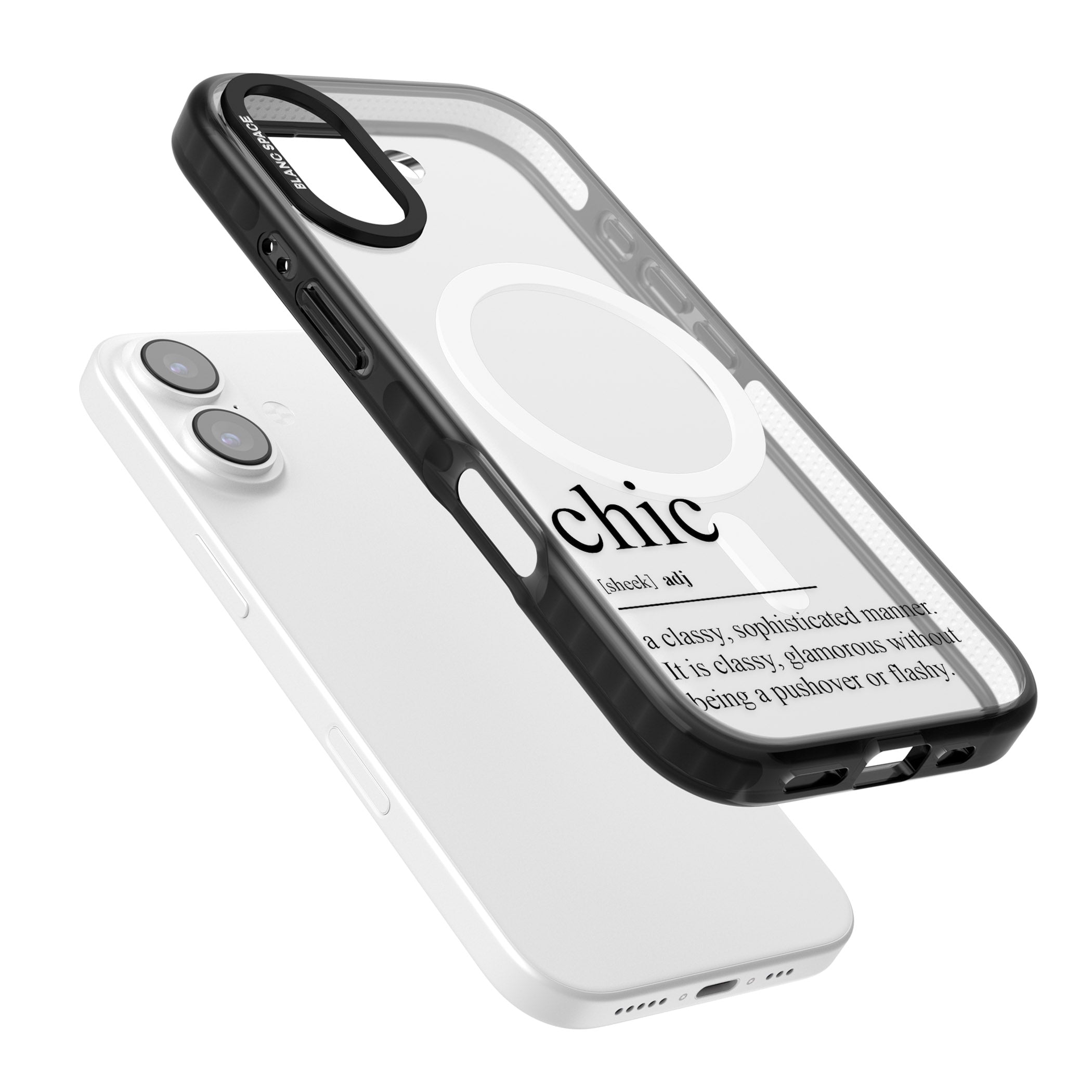 Chic iPhone 17 Impact Pro Black Phone Case Colours