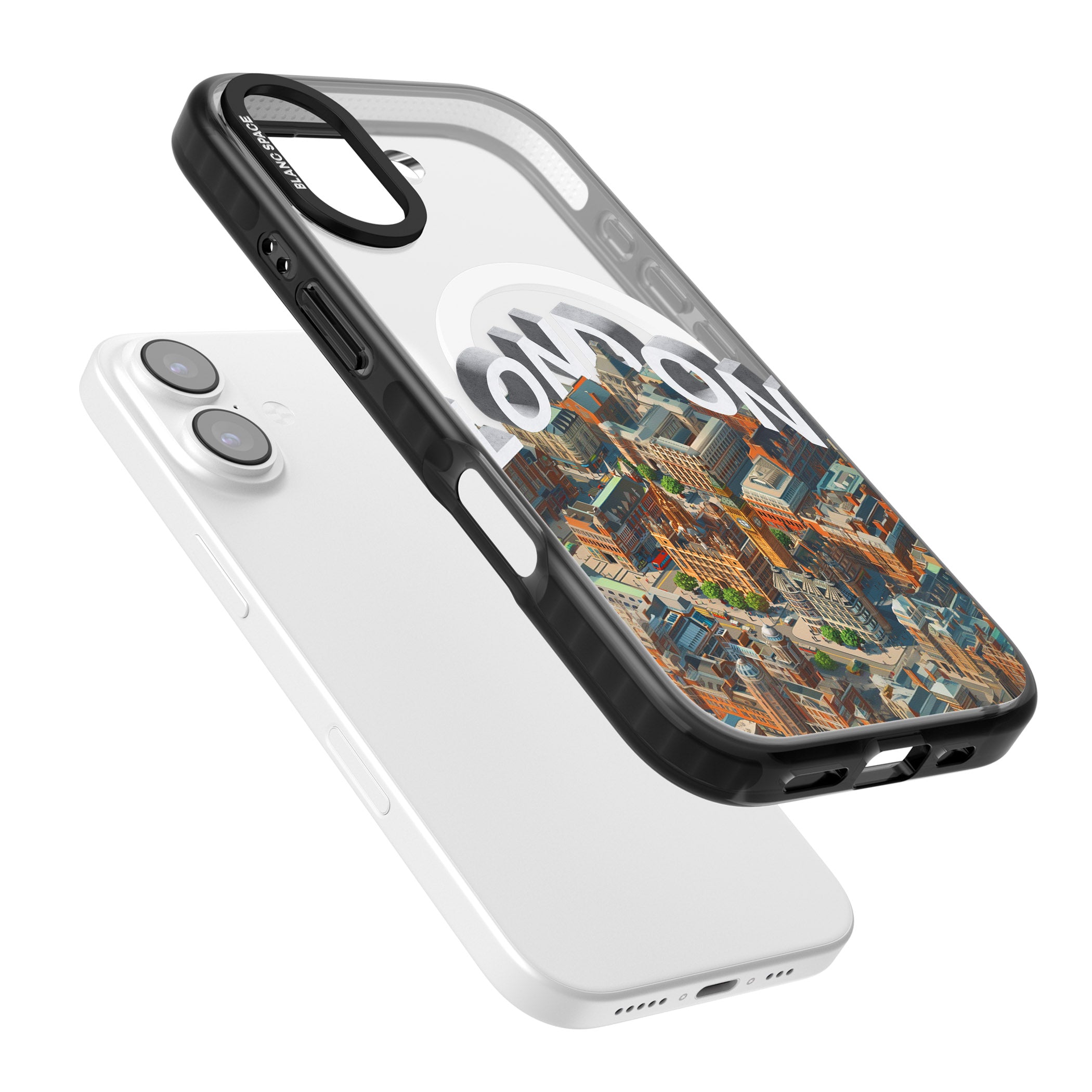 London iPhone 17 Impact Pro Black Phone Case Colours