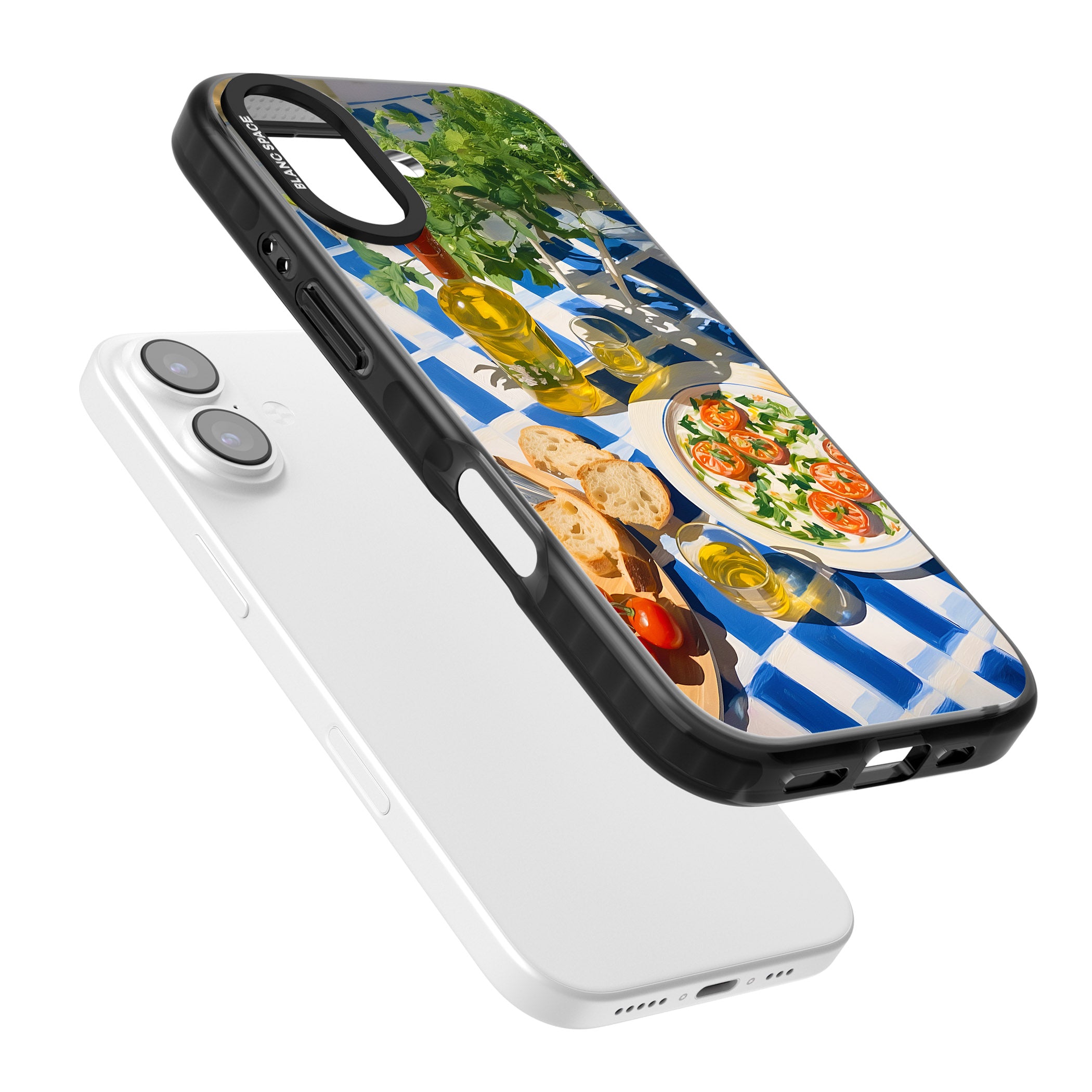 Caprese Salad iPhone 17 Impact Pro Black Phone Case Colours