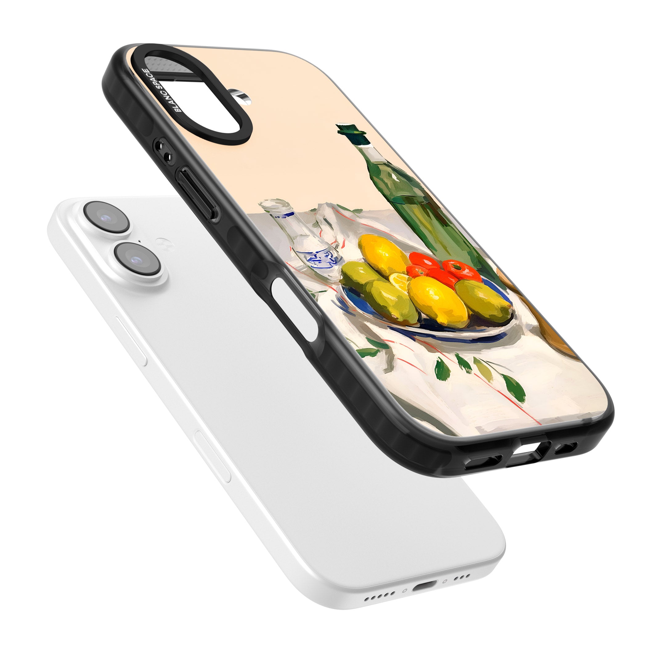 Mediterranean Fruit Salad iPhone 17 Impact Pro Black Phone Case Colours