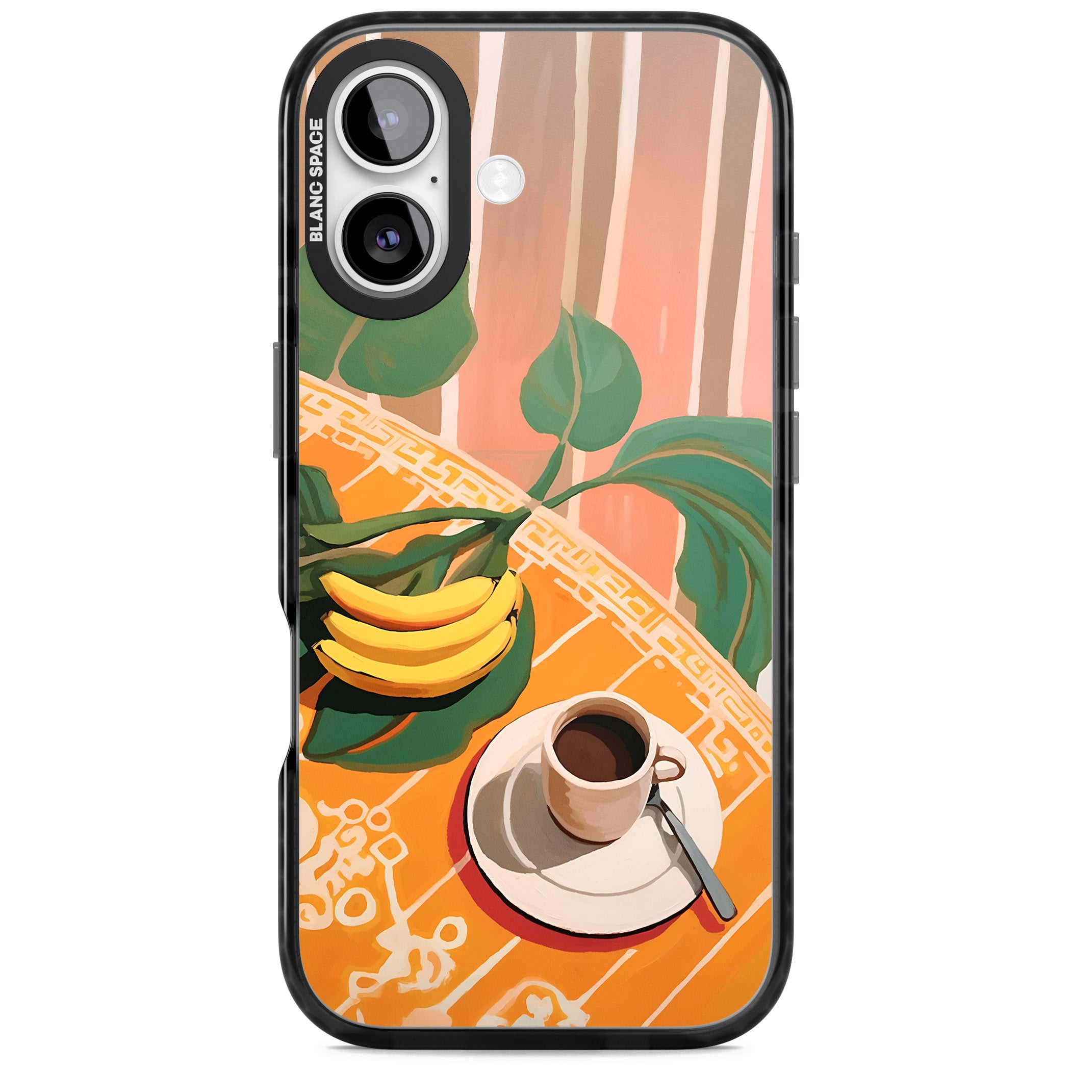 Mediterranean Breakfast iPhone 17 Impact Pro Black Phone Case