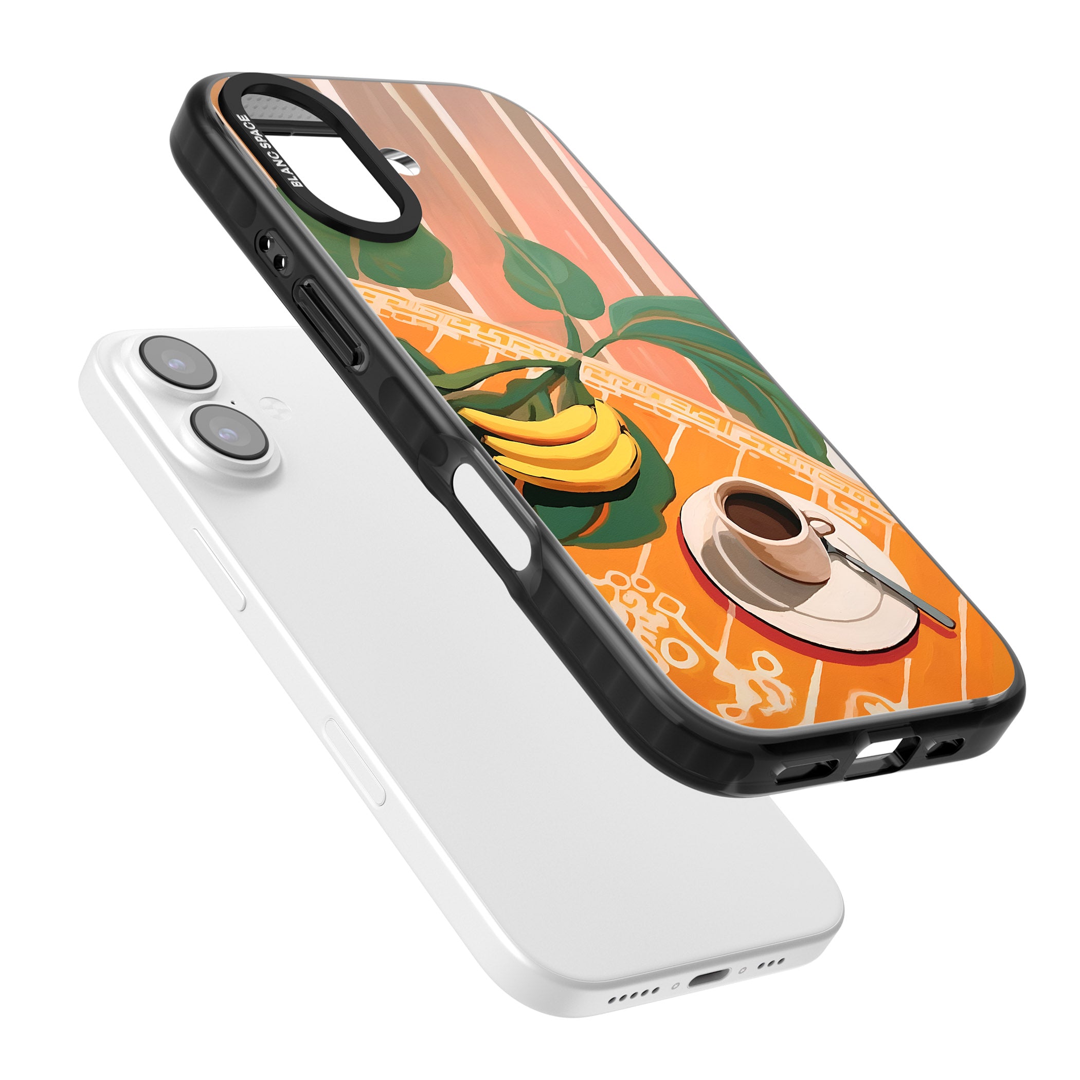 Mediterranean Breakfast iPhone 17 Impact Pro Black Phone Case Colours