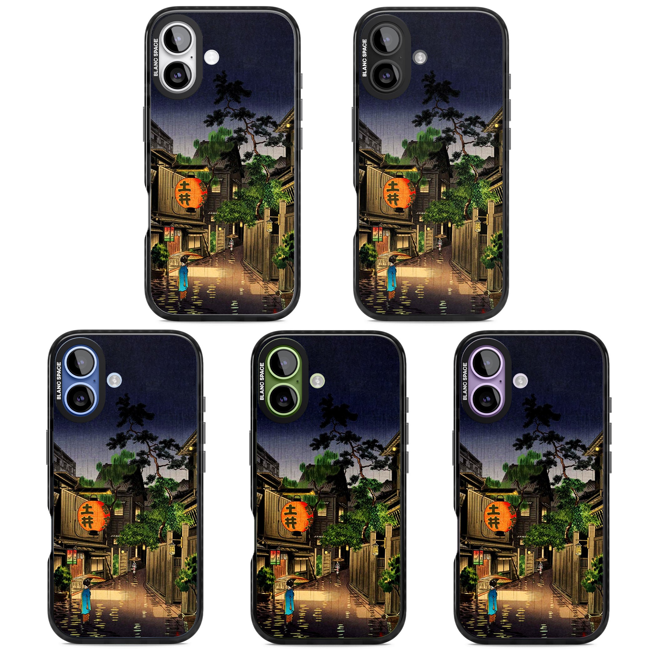 Evening In Ushigome iPhone 17 Impact Pro Black Phone Case APT Impact Protection