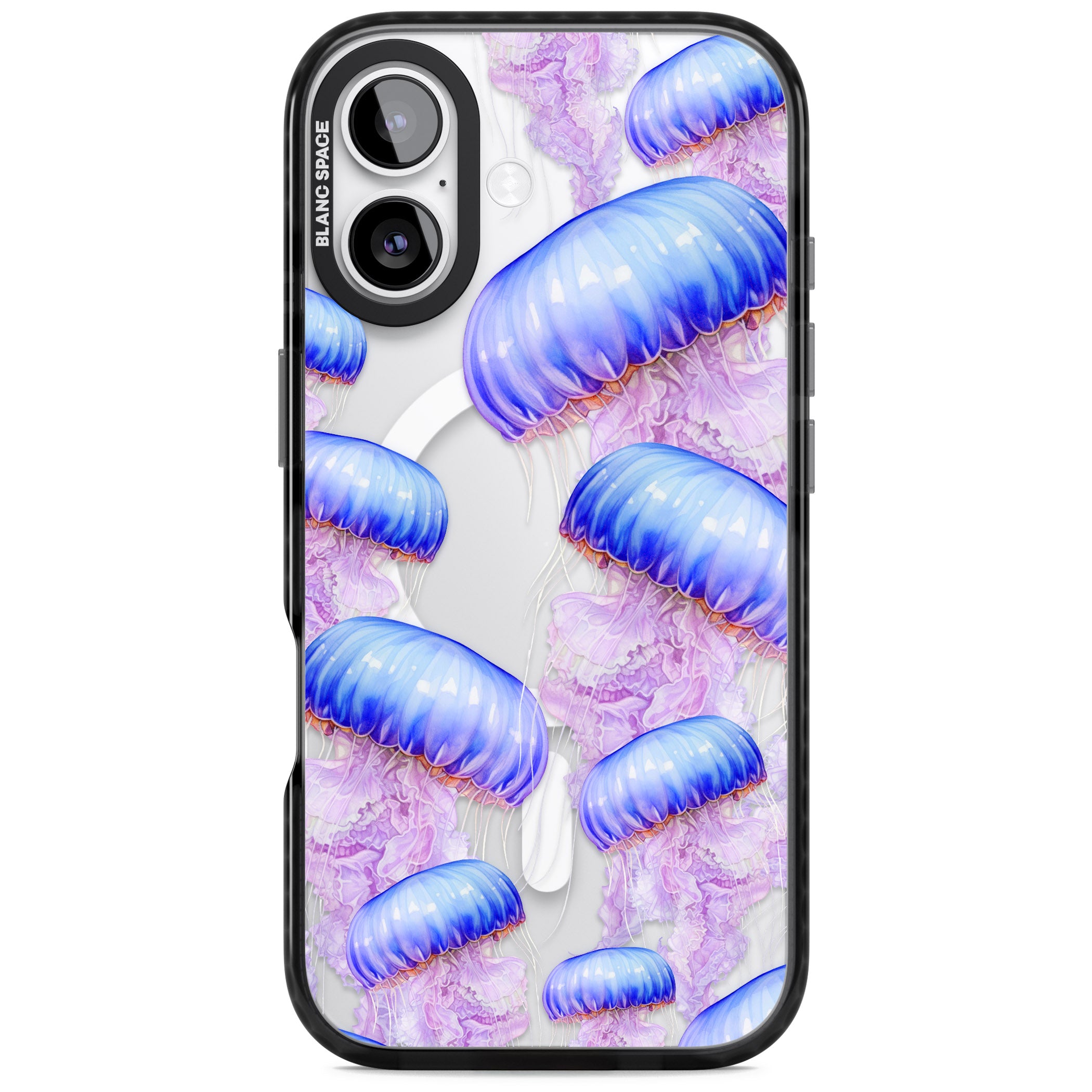 Jellyfish iPhone 17 Impact Pro Black Phone Case