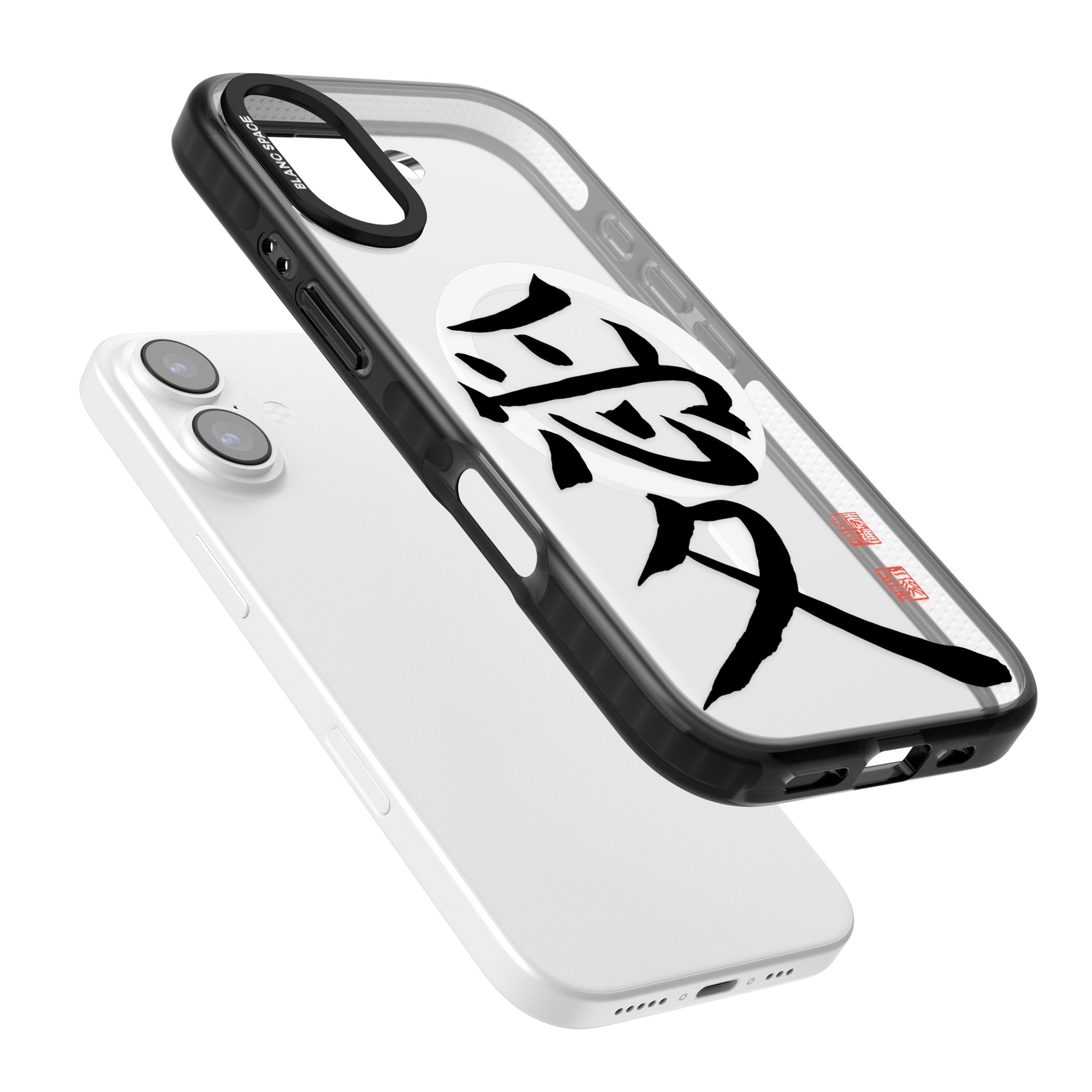 Japanese Kanji Love iPhone 17 Impact Pro Black Phone Case Colours