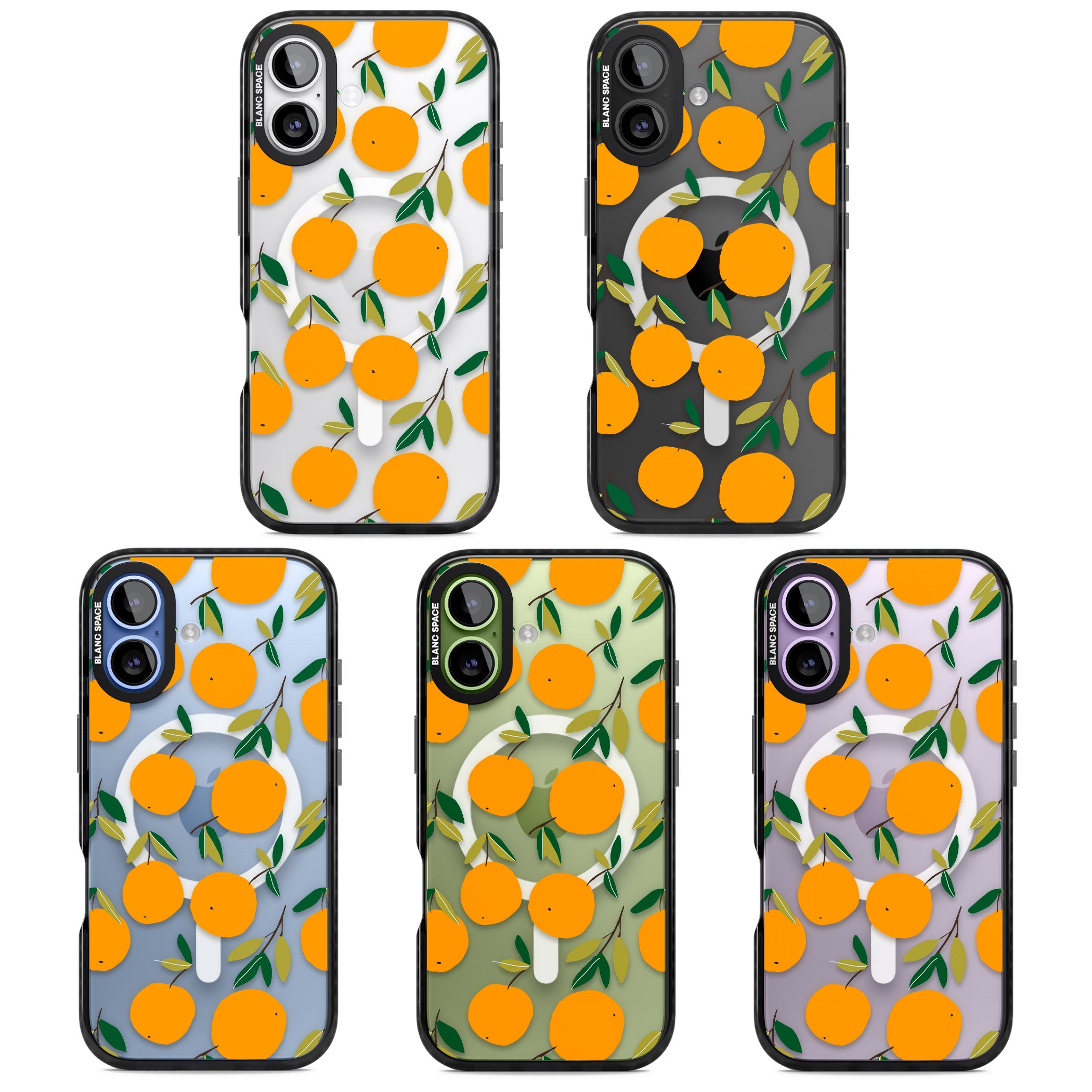 Citrus Grove iPhone 17 Impact Pro Black Phone Case APT Impact Protection
