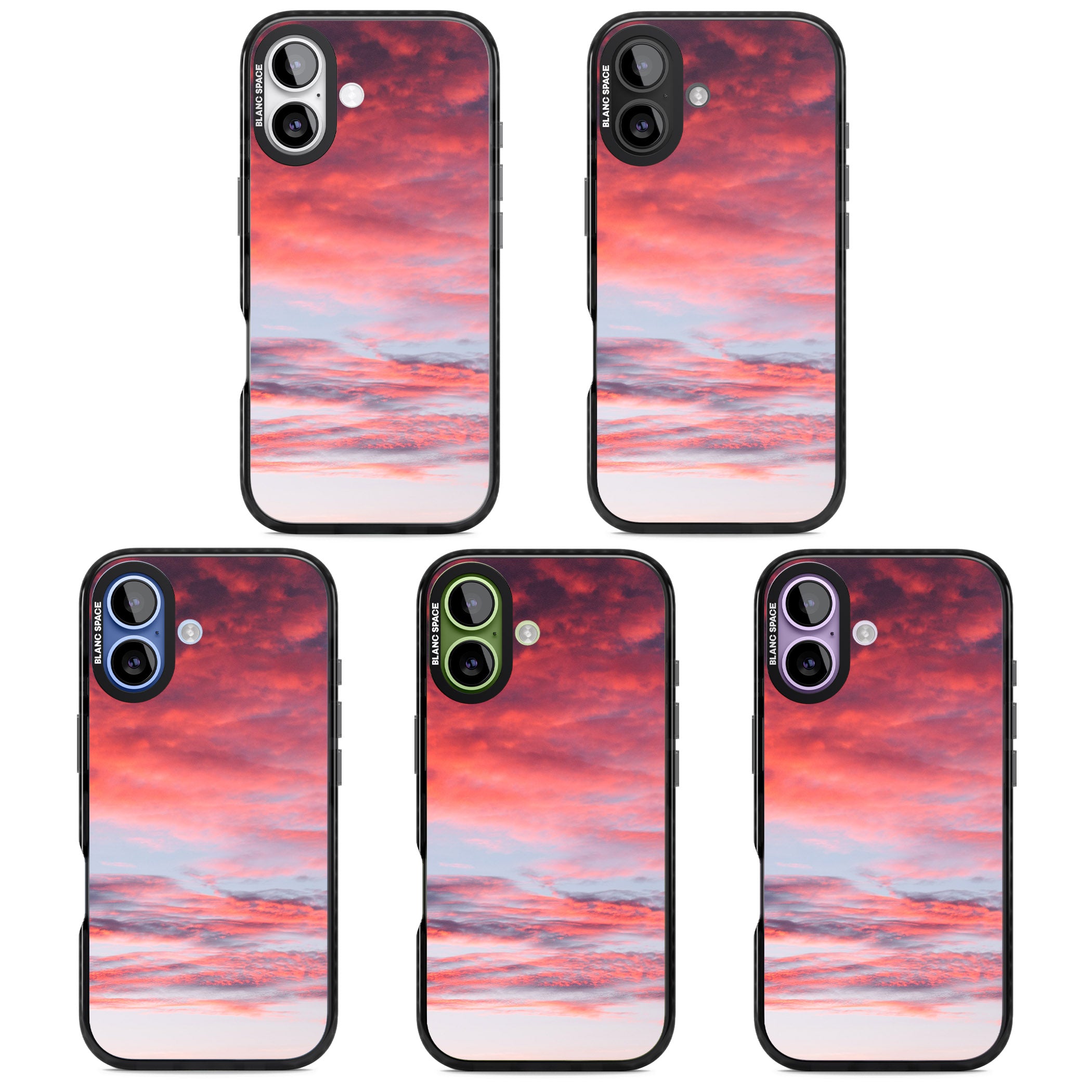 Sunset Skies iPhone 17 Impact Pro Black Phone Case APT Impact Protection