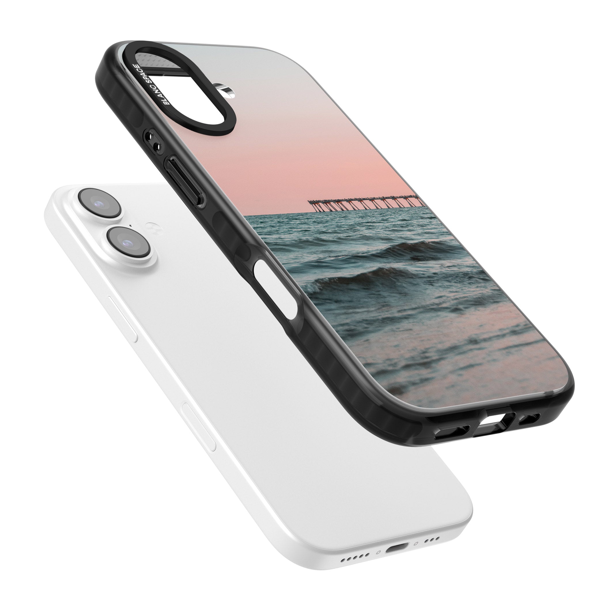 Sunset Pier iPhone 17 Impact Pro Black Phone Case Colours