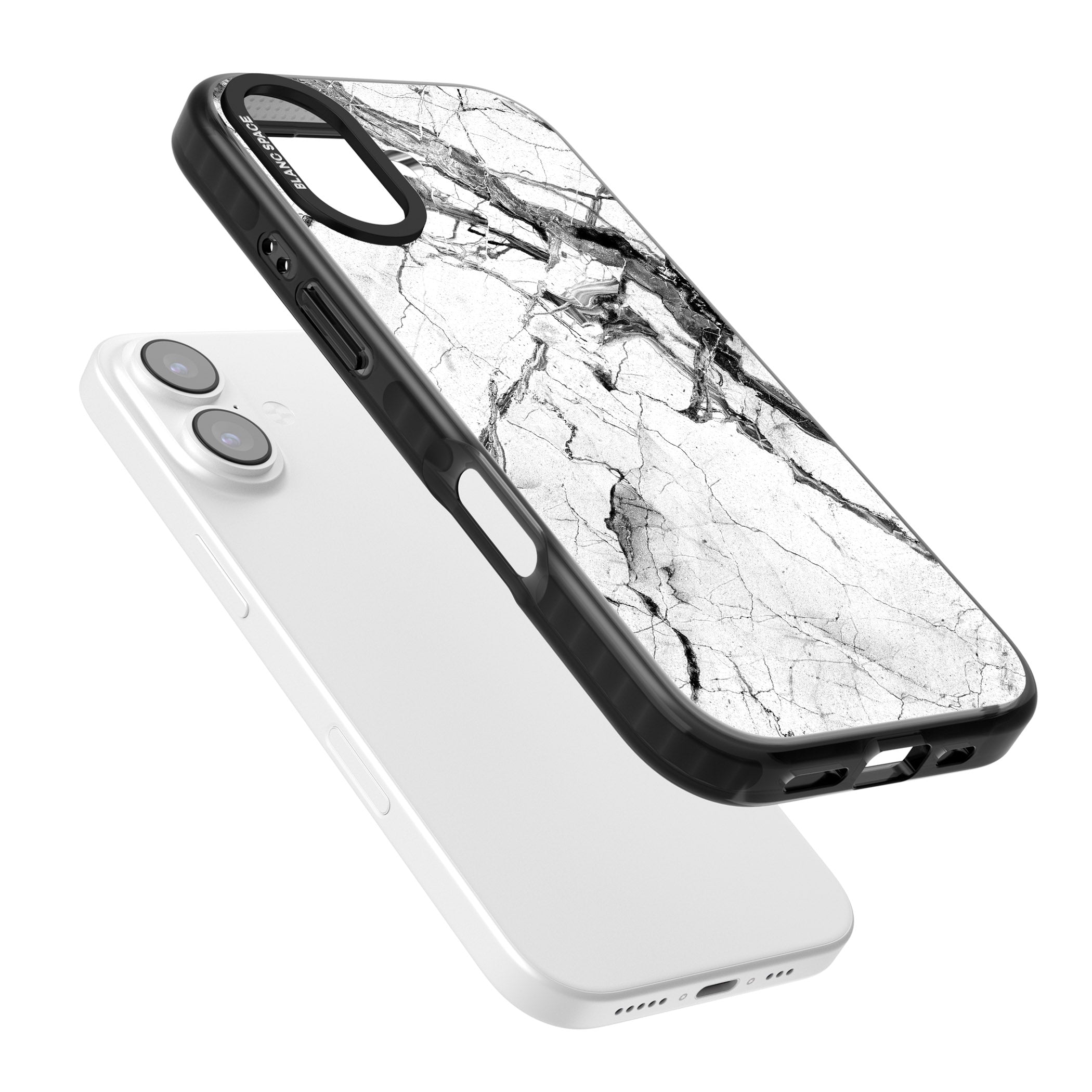 Storm Marble iPhone 17 Impact Pro Black Phone Case Colours