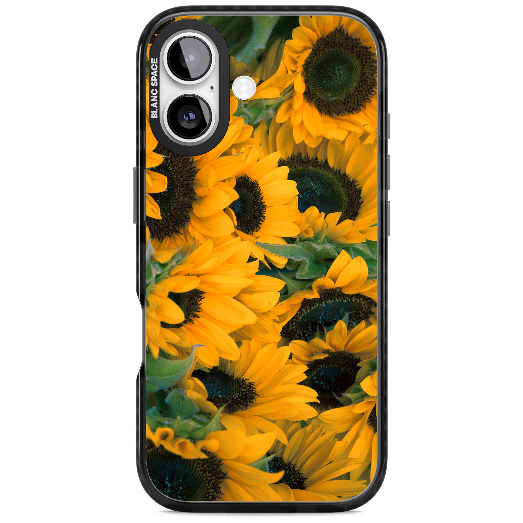 Sunflowers iPhone 17 Impact Pro Black Phone Case
