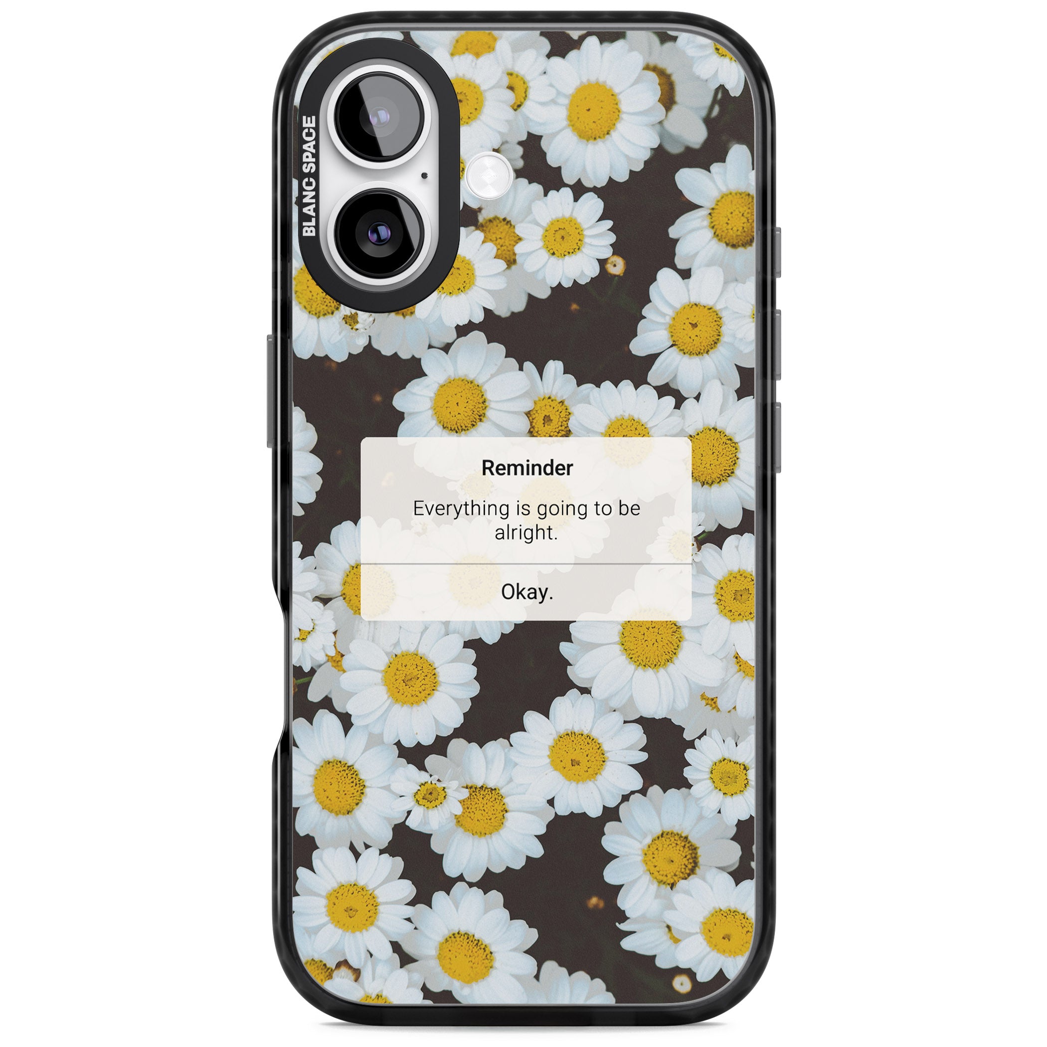 Daisy Reminder iPhone 17 Impact Pro Black Phone Case