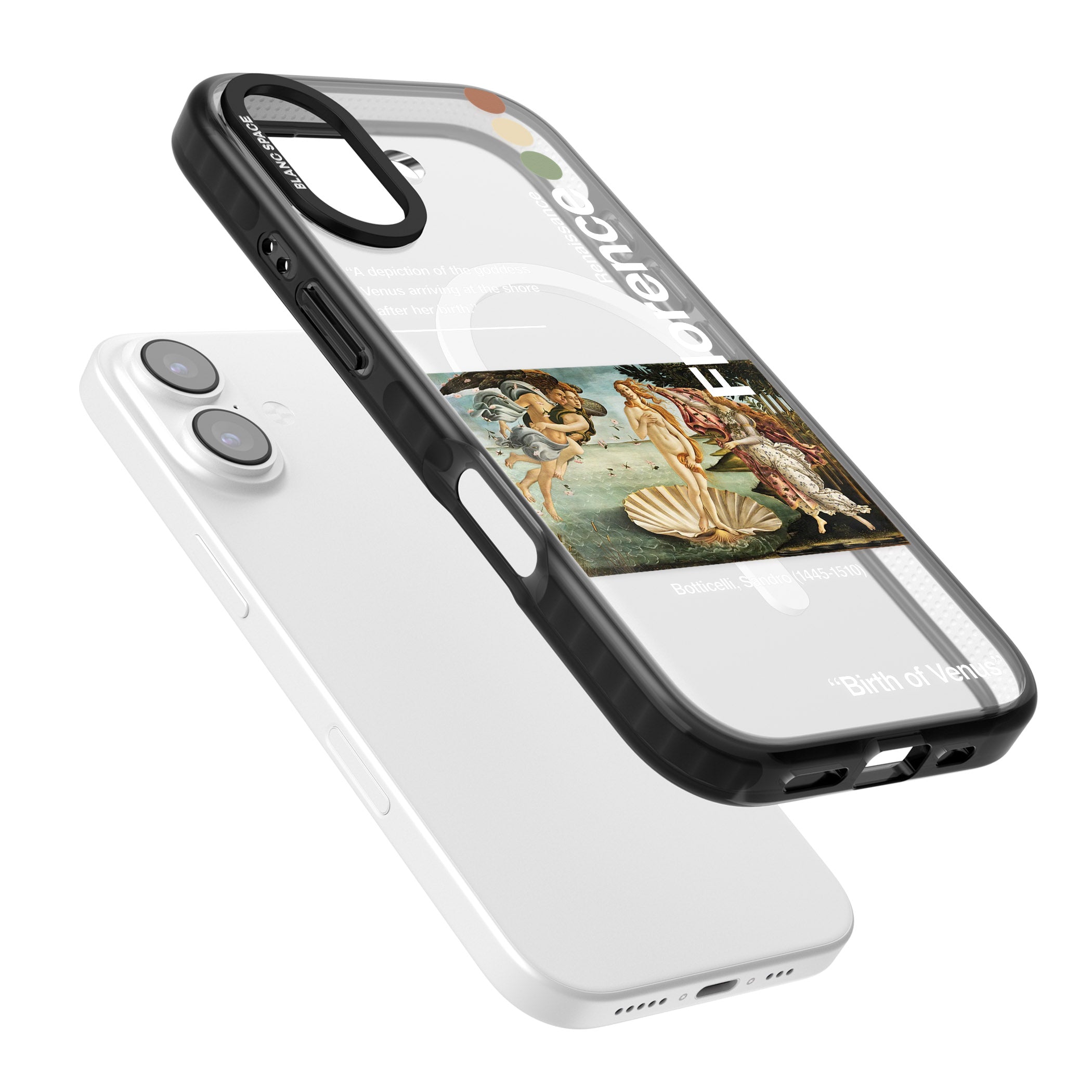 Birth Of Venus iPhone 17 Impact Pro Black Phone Case Colours