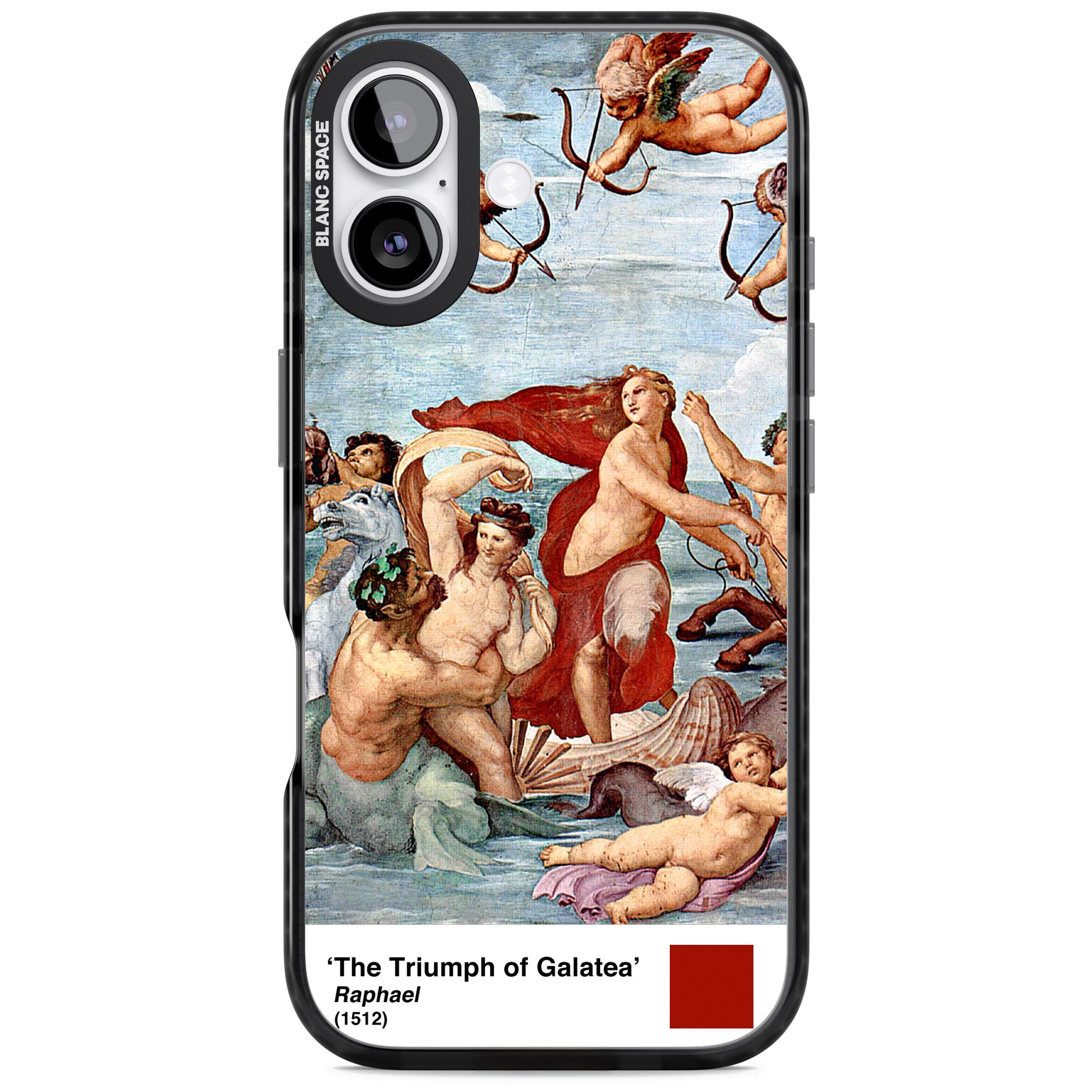 The Triumph Of Galatea iPhone 17 Impact Pro Black Phone Case