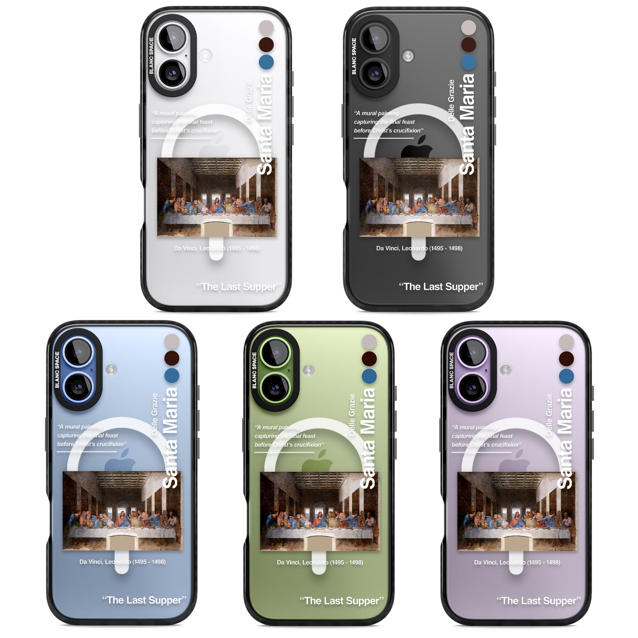 The Last Supper iPhone 17 Impact Pro Black Phone Case APT Impact Protection