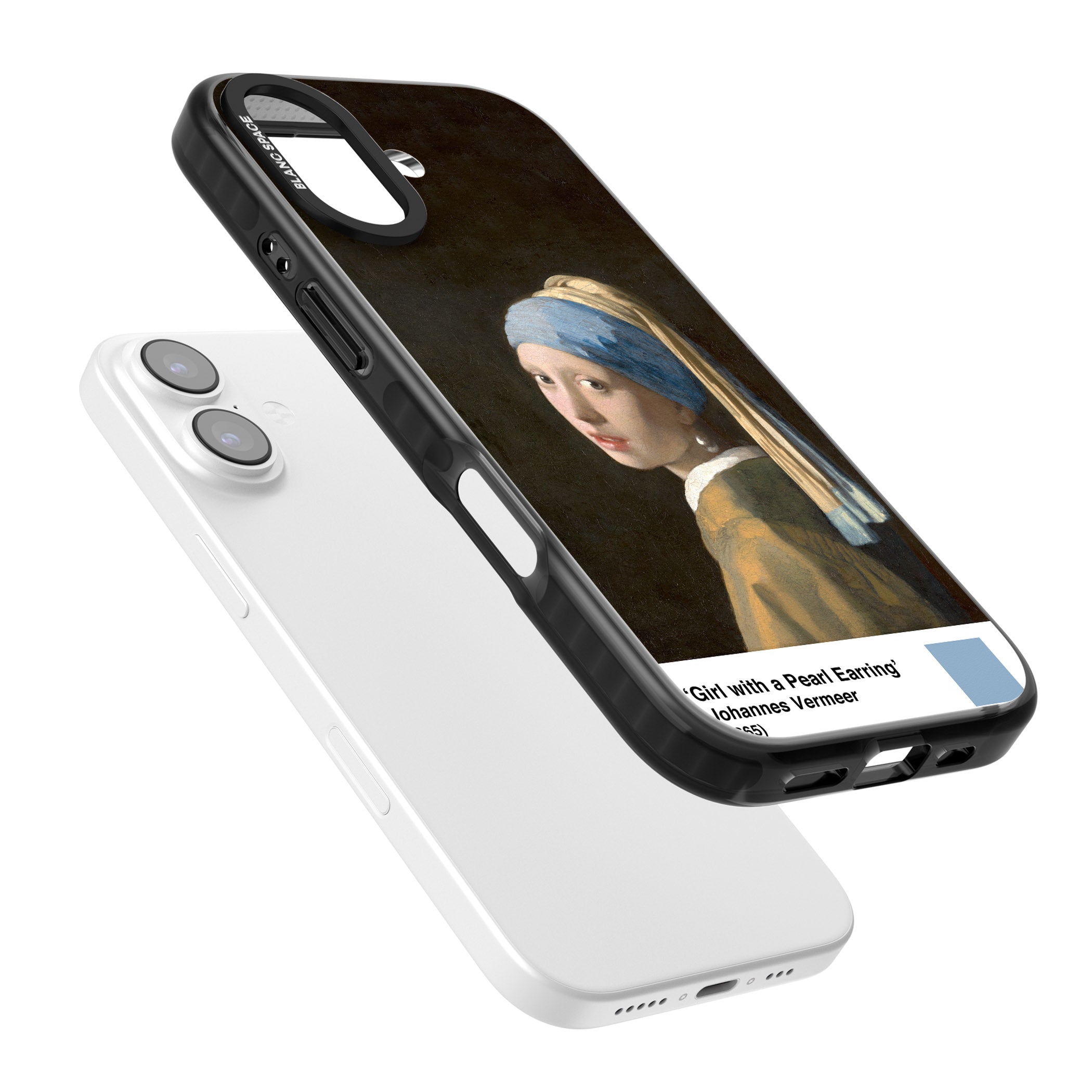 Girl With A Pearl Earring iPhone 17 Impact Pro Black Phone Case Colours