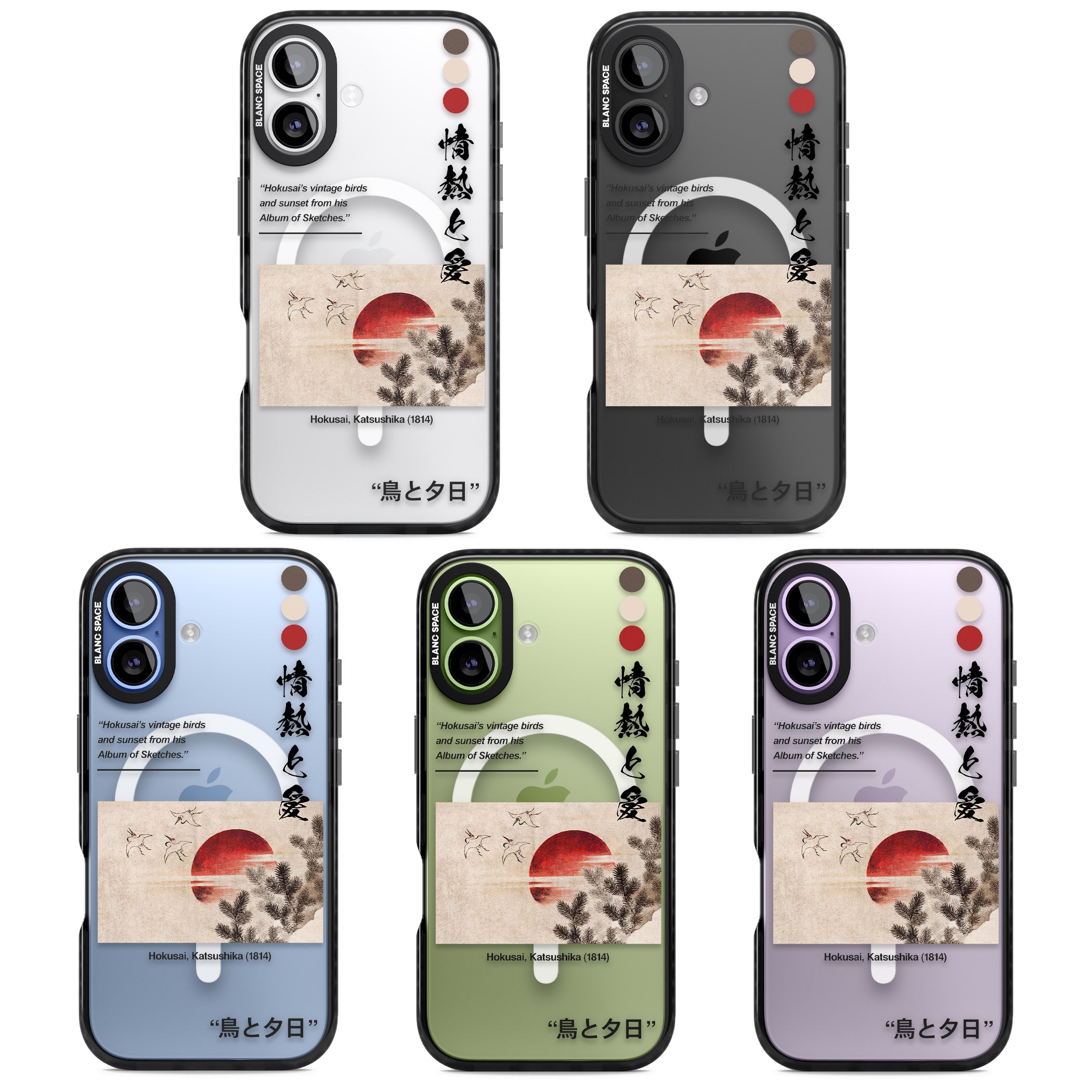 Birds And Sunset iPhone 17 Impact Pro Black Phone Case APT Impact Protection