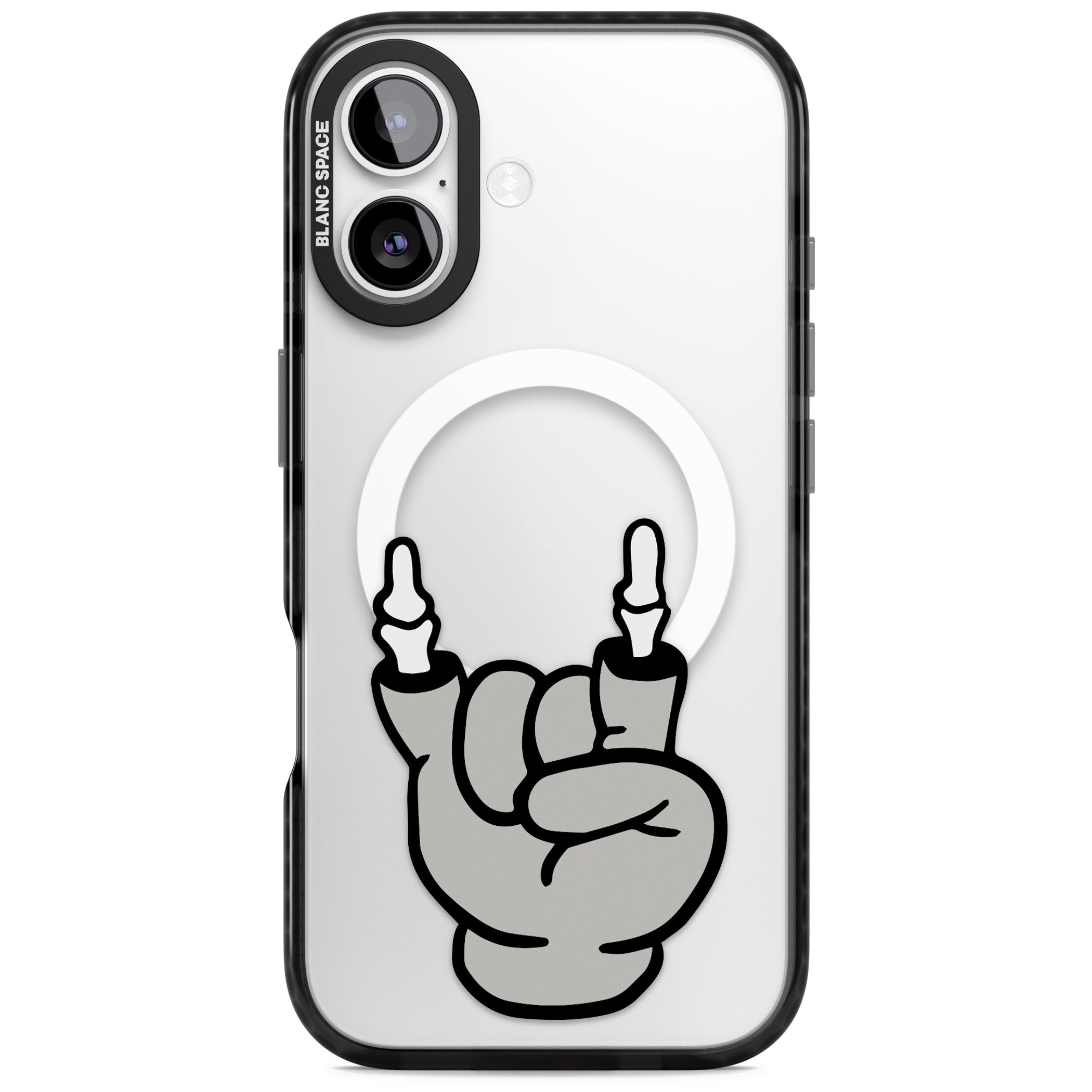 Rock 'Til You Drop iPhone 17 Impact Pro Black Phone Case