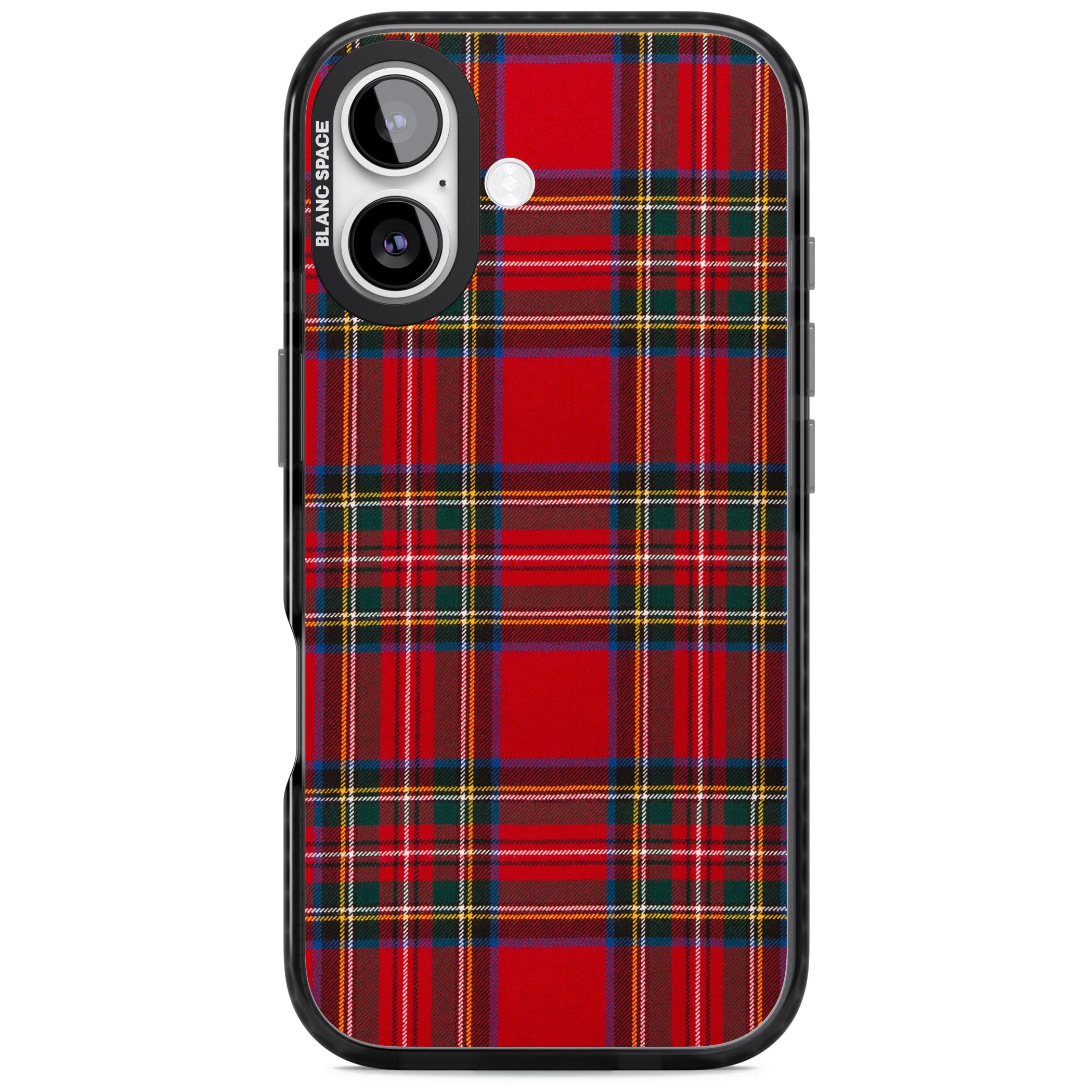 Royal Stewart Tartan iPhone 17 Impact Pro Black Phone Case