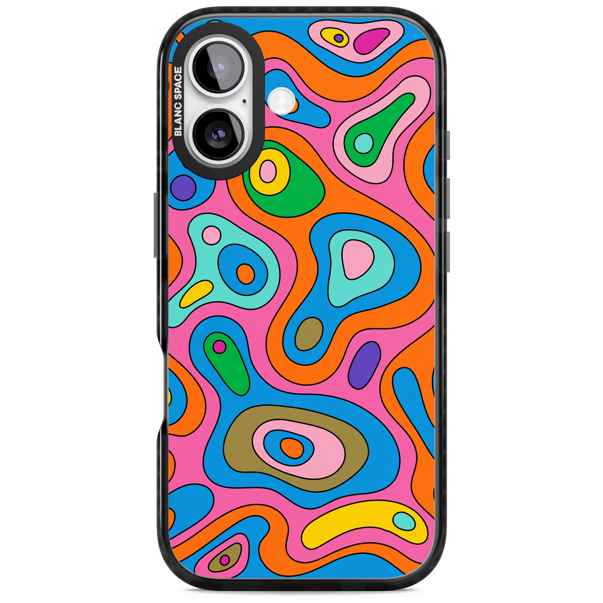 Euphoria iPhone 17 Impact Pro Black Phone Case