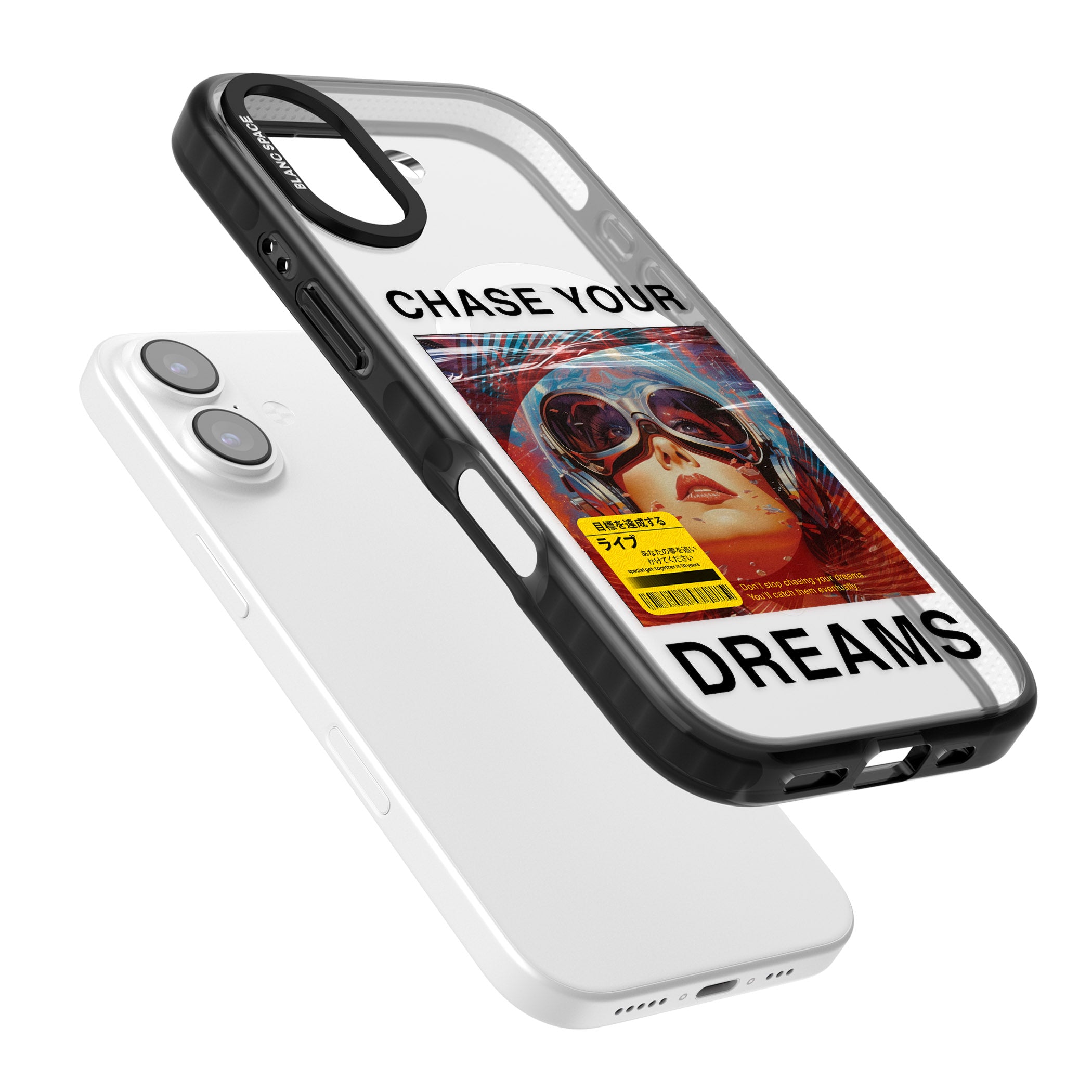 Chase Your Dreams iPhone 17 Impact Pro Black Phone Case Colours