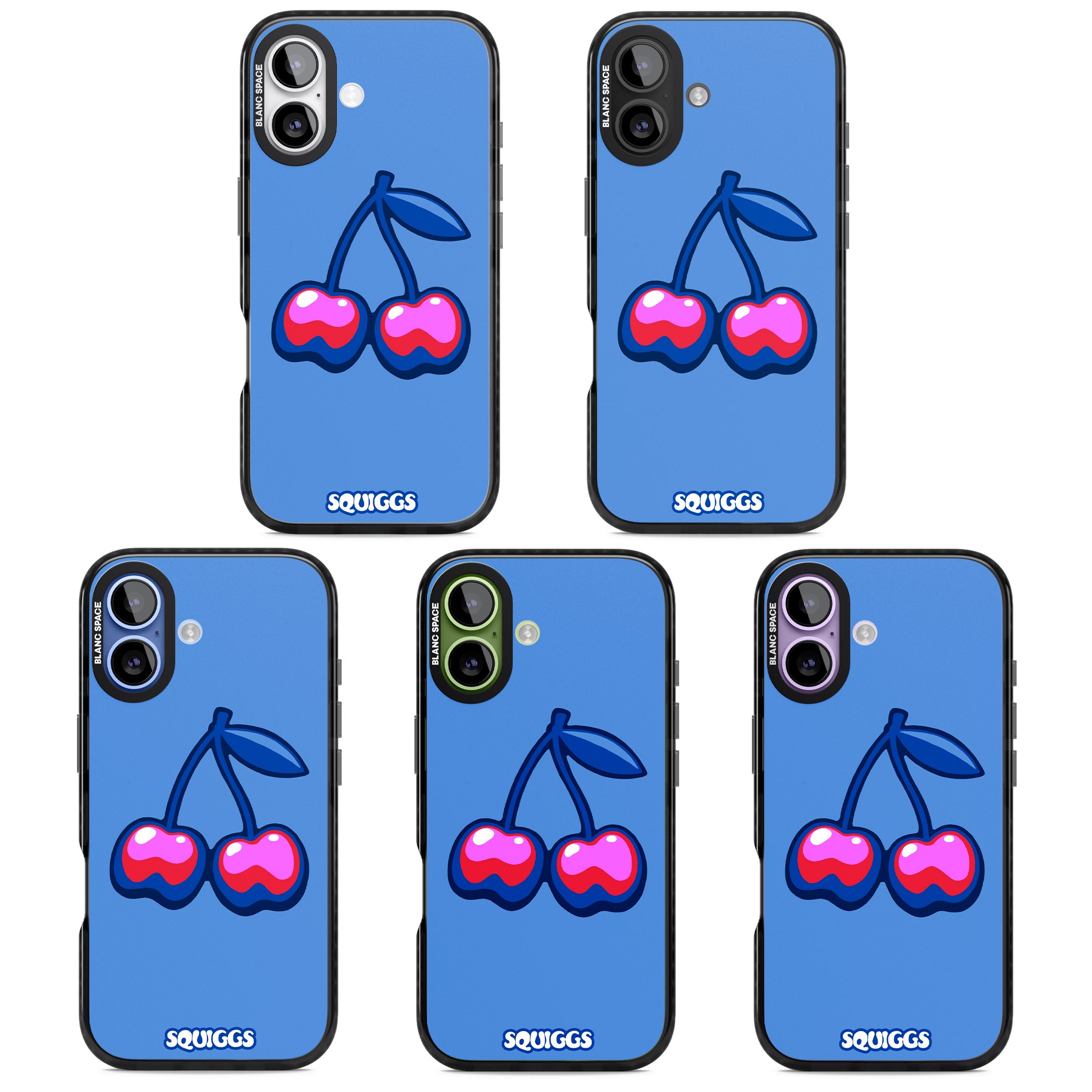 Cherry Bomb iPhone 17 Impact Pro Black Phone Case APT Impact Protection