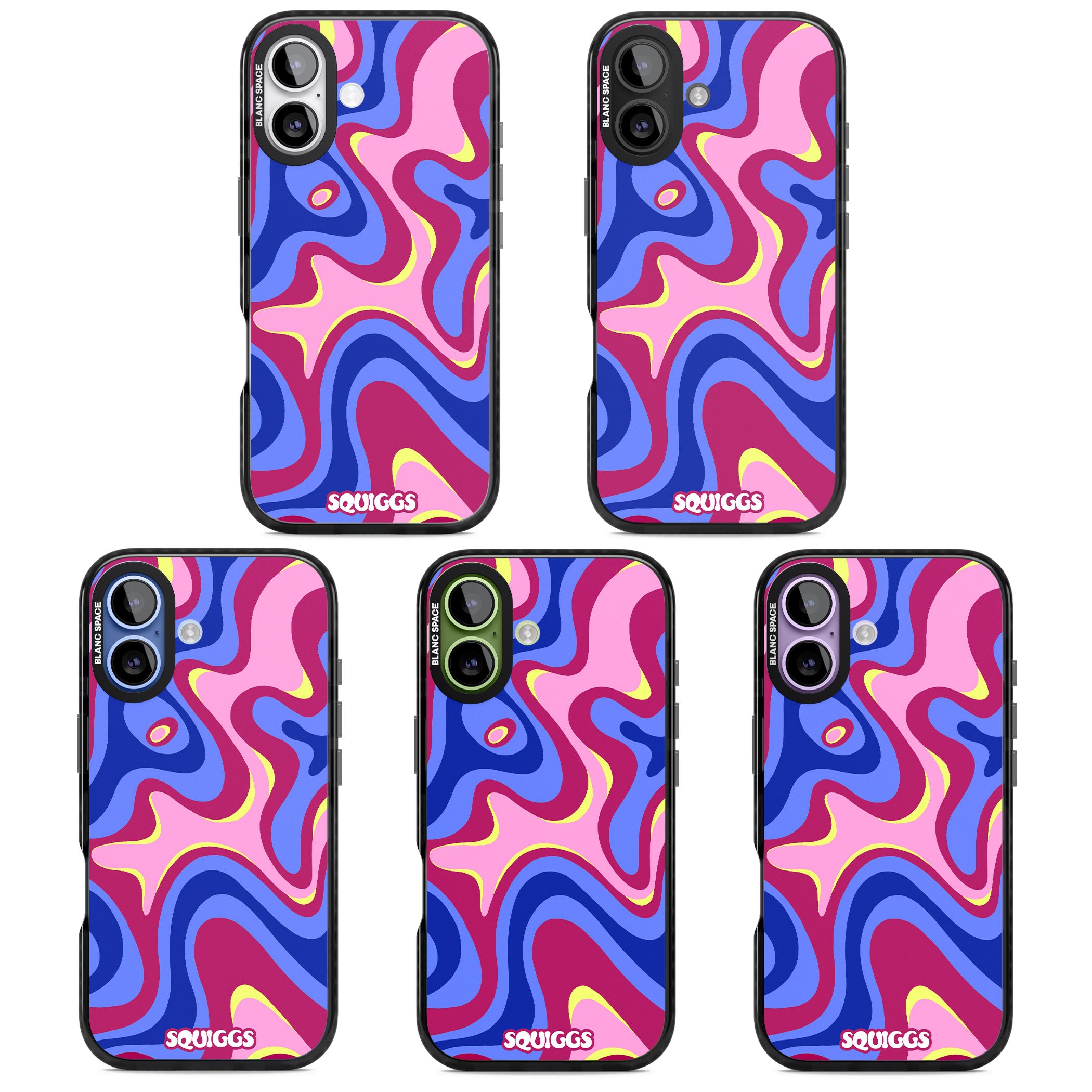 Blue Lava iPhone 17 Impact Pro Black Phone Case APT Impact Protection