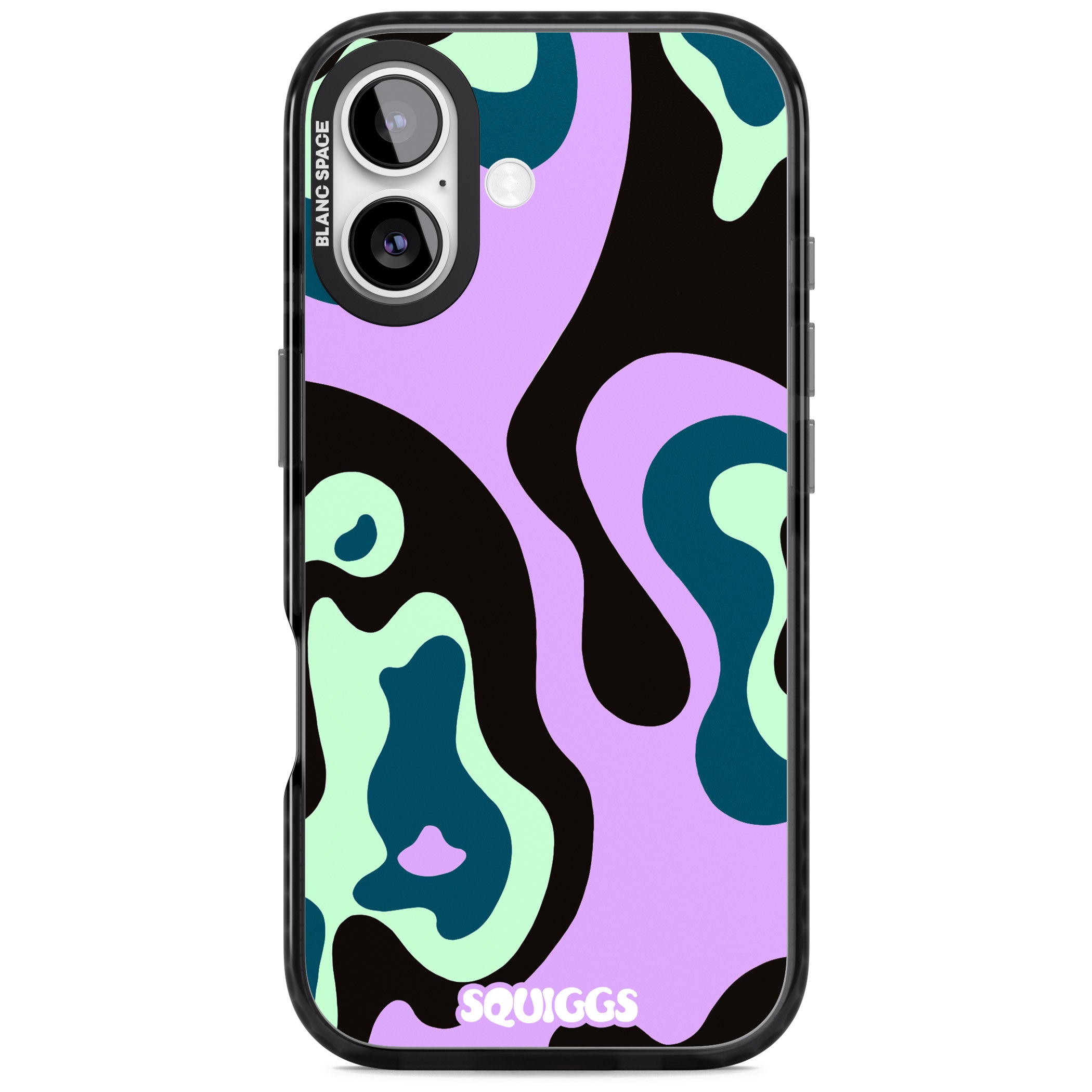 Purple River iPhone 17 Impact Pro Black Phone Case