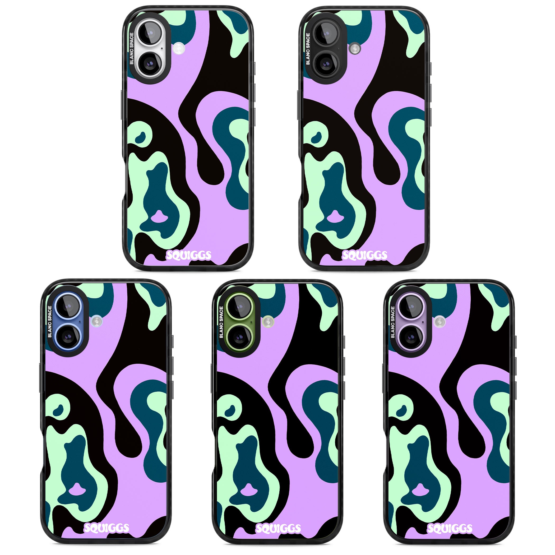 Purple River iPhone 17 Impact Pro Black Phone Case APT Impact Protection