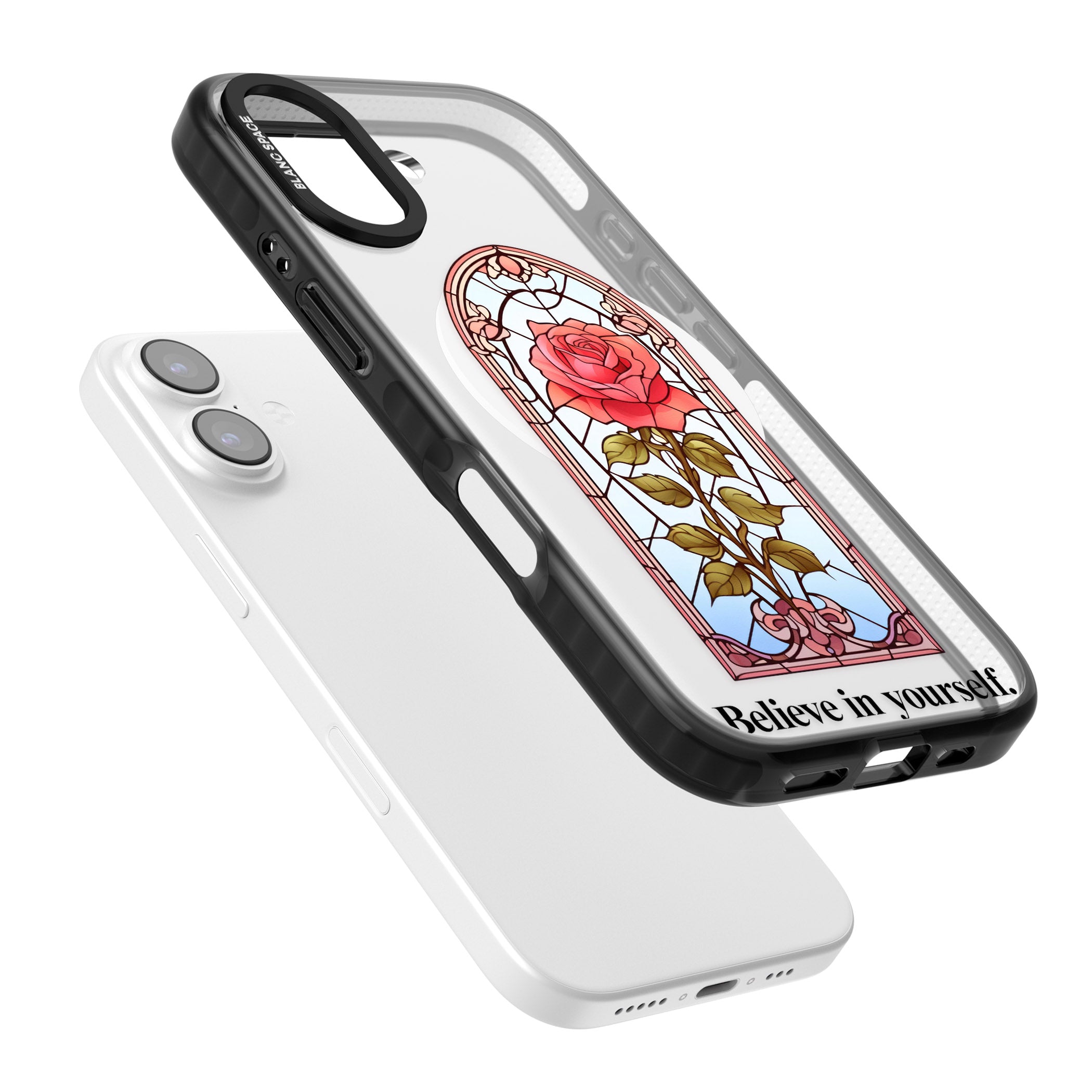 Believe In Yourself iPhone 17 Impact Pro Black Phone Case Colours