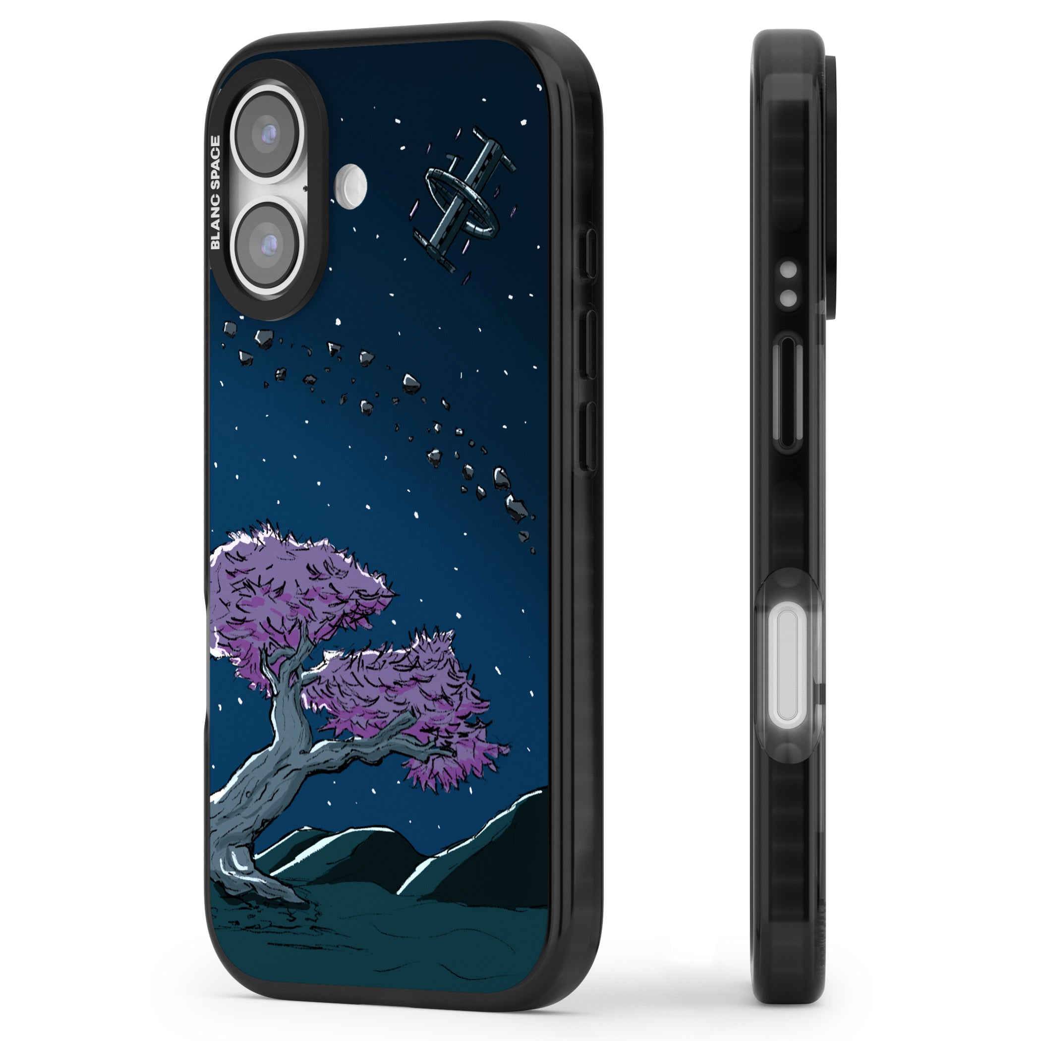 Orbit iPhone 17 Impact Pro Black Phone Case Side Profile