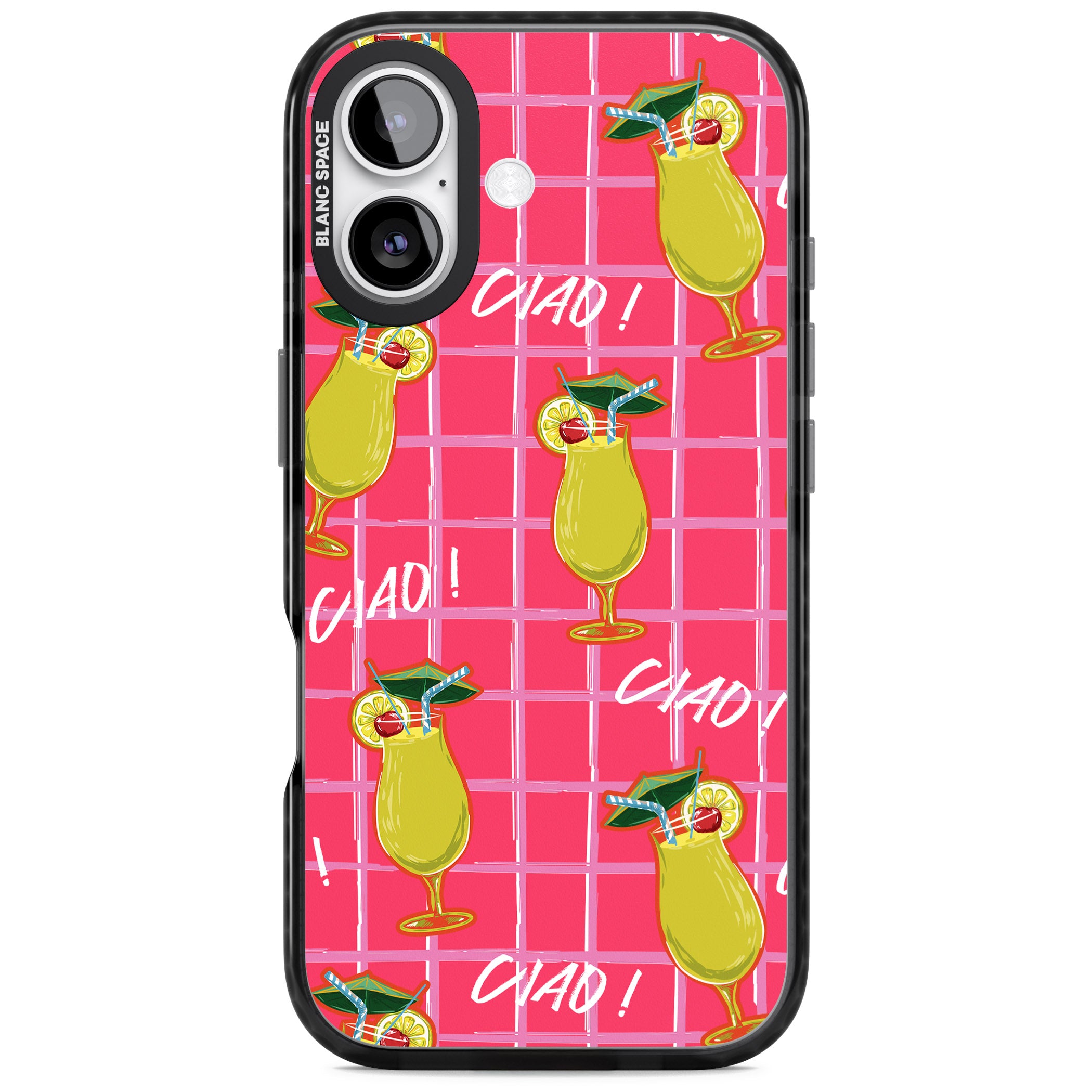 Ciao Lemons iPhone 17 Impact Pro Black Phone Case