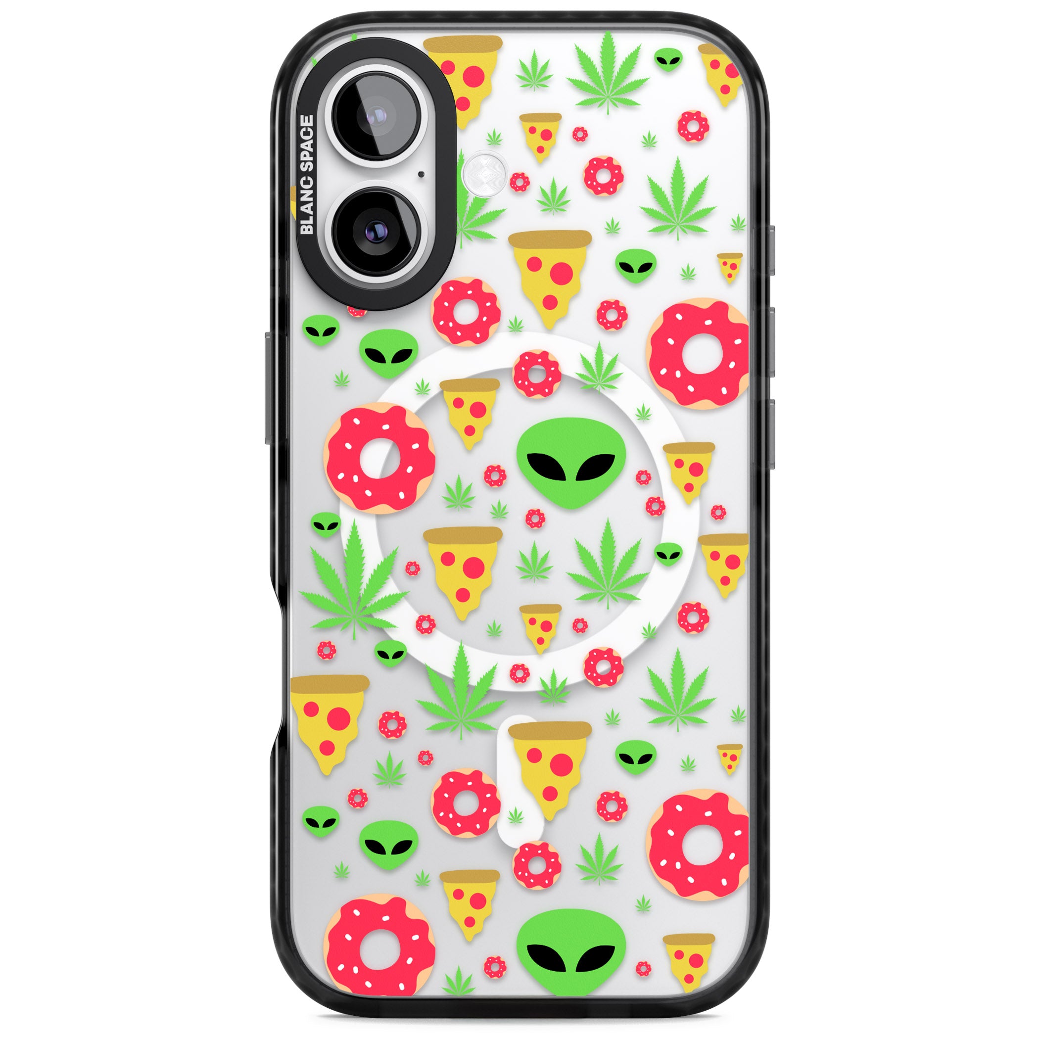 Martians & Munchies iPhone 17 Impact Pro Black Phone Case