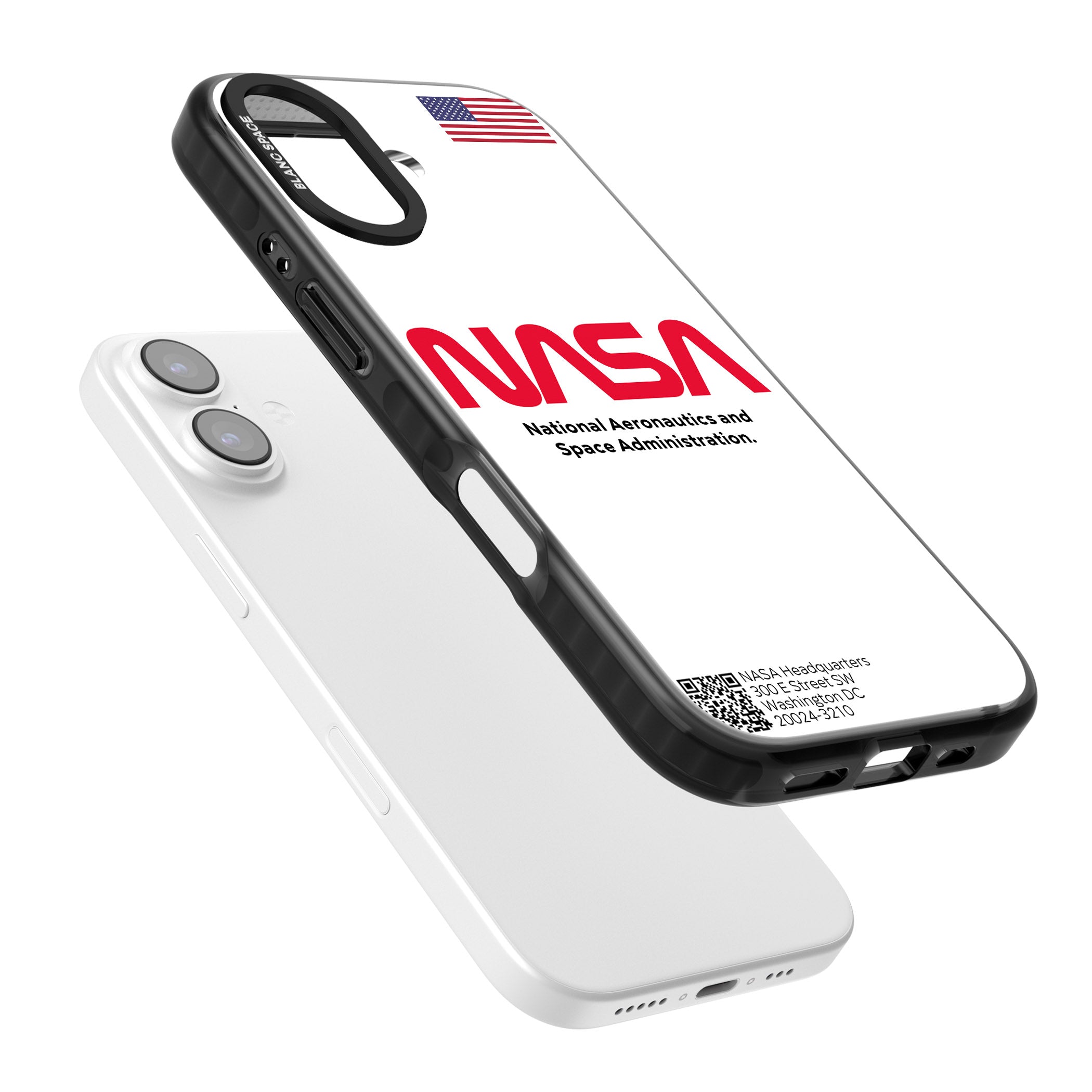 Nasa The Worm iPhone 17 Impact Black Phone Case Colours