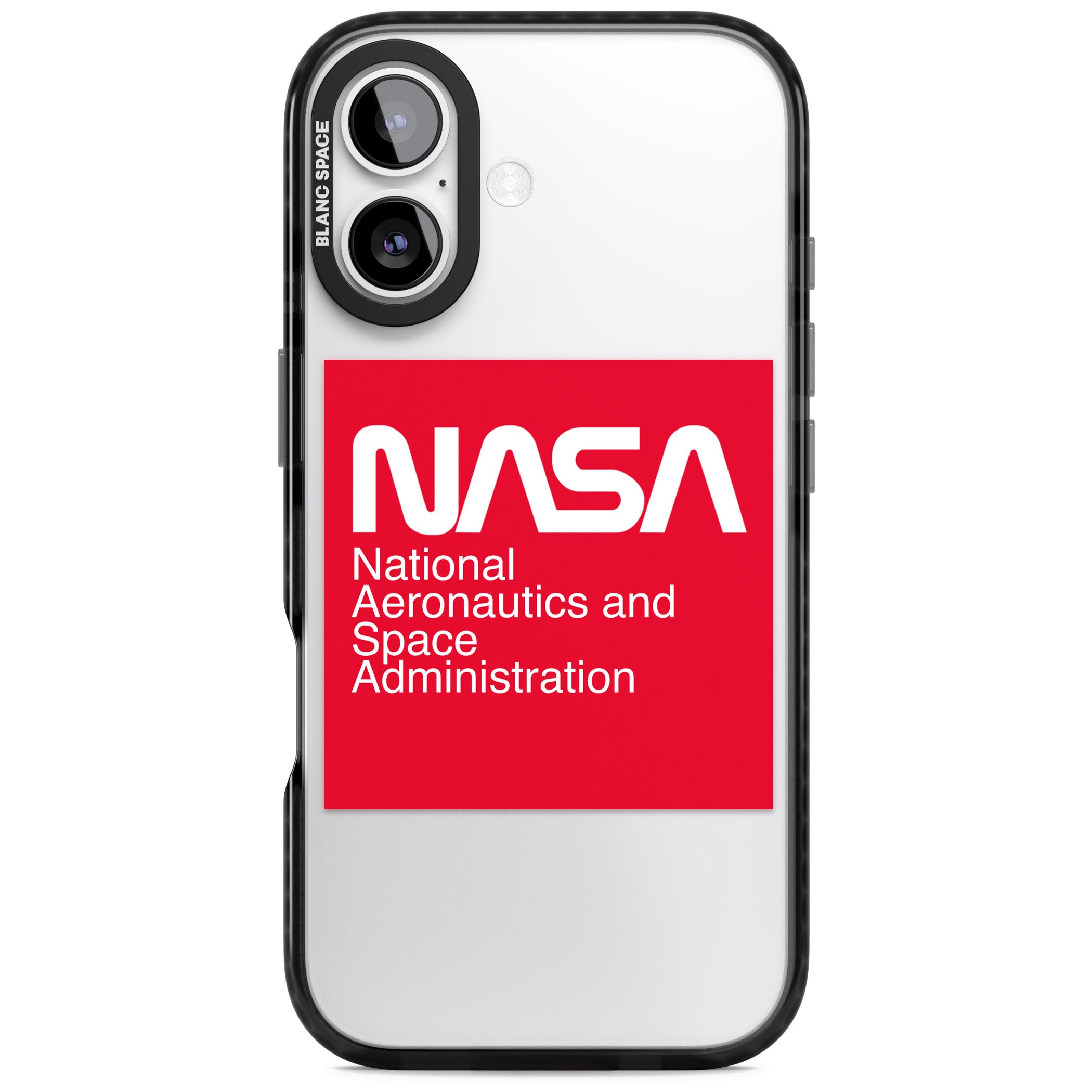 Nasa The Worm Box iPhone 17 Impact Black Phone Case