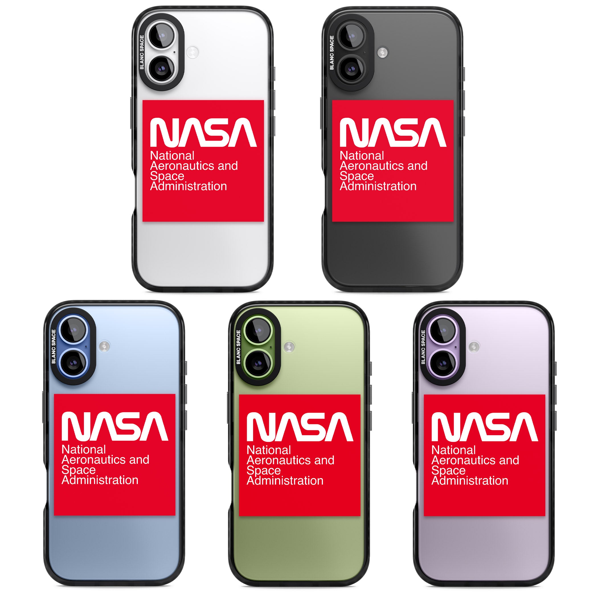 Nasa The Worm Box iPhone 17 Impact Black Phone Case APT Impact Protection