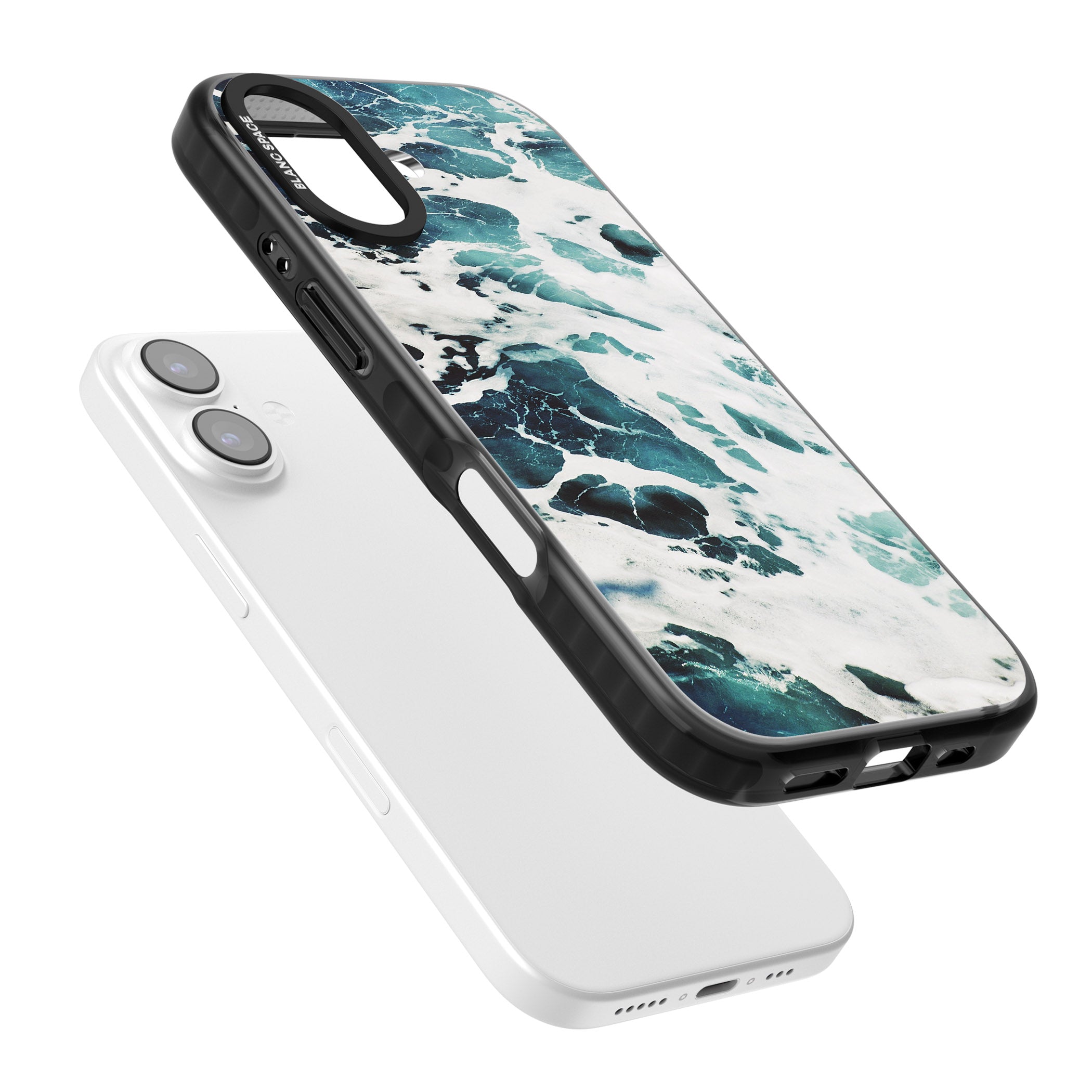 Ocean Surge iPhone 17 Impact Black Phone Case Colours