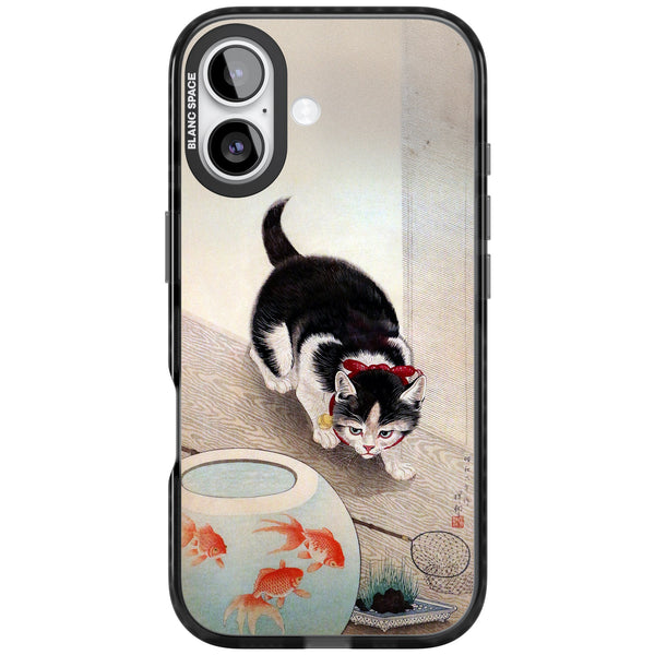 Cat & Goldfish Bowl