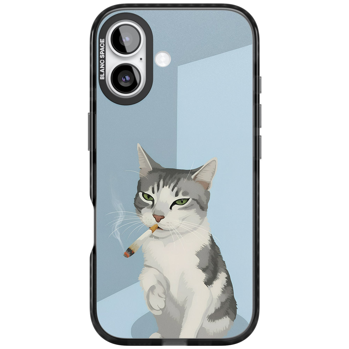 Better Than Cat Treats iPhone 16 / iPhone 16 Plus / iPhone 17 Impact Black Phone Case front