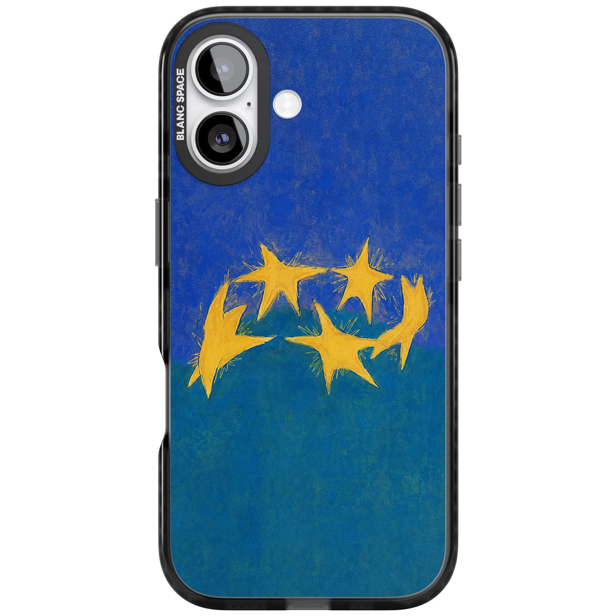 Star Boogie iPhone 16 / iPhone 16 Plus / iPhone 17 Impact Black Phone Case front