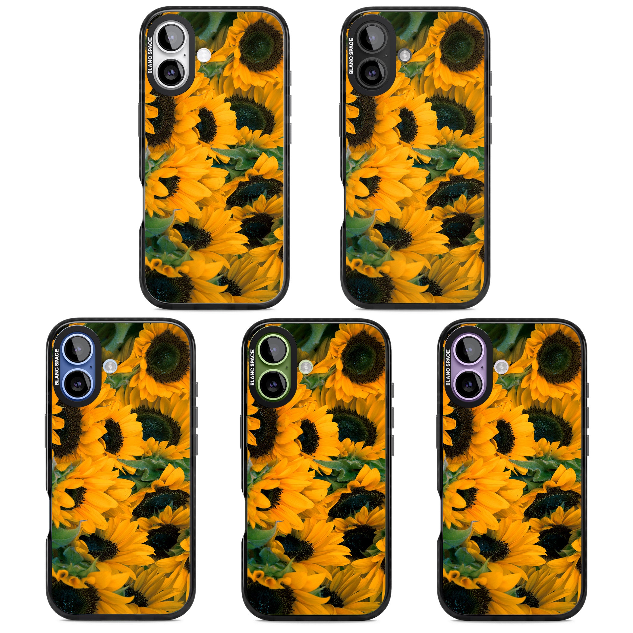 Sunflowers iPhone 17 Impact Black Phone Case APT Impact Protection