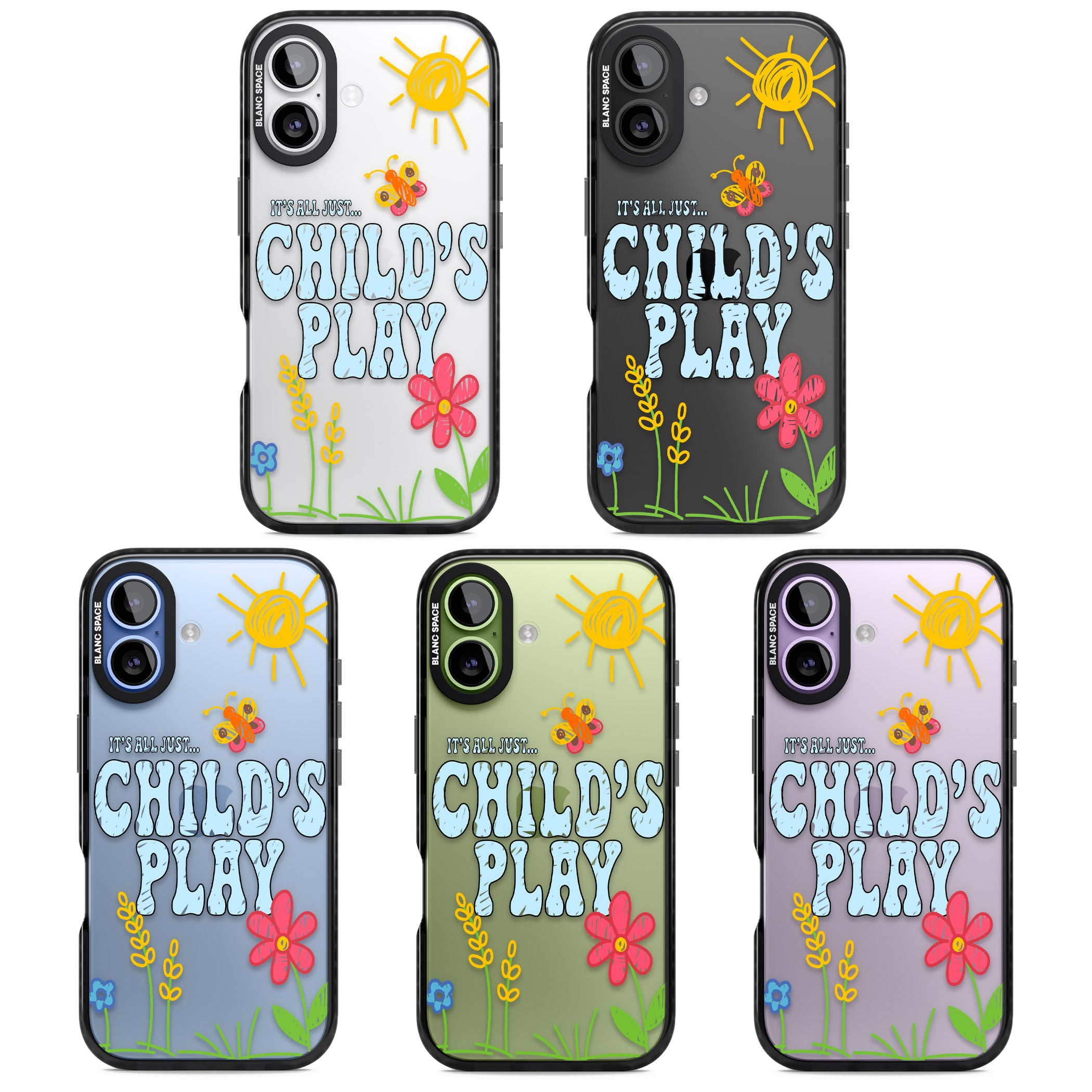 Child'S Play iPhone 17 Impact Black Phone Case APT Impact Protection
