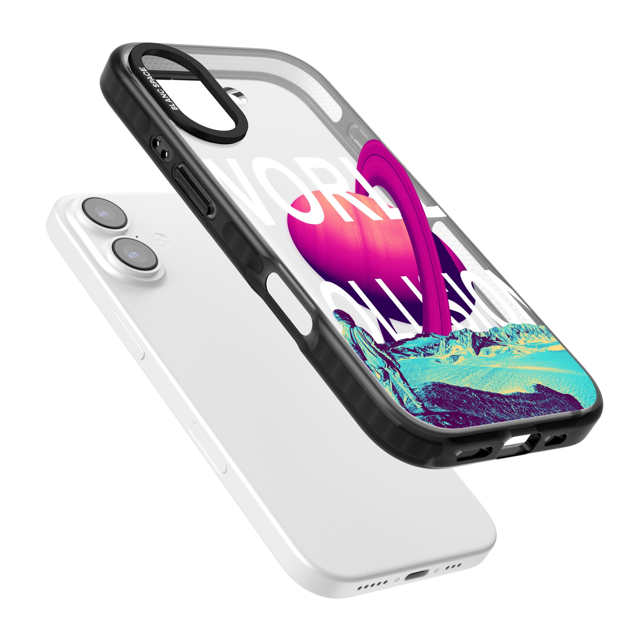 World Collision iPhone 17 Impact Black Phone Case Colours