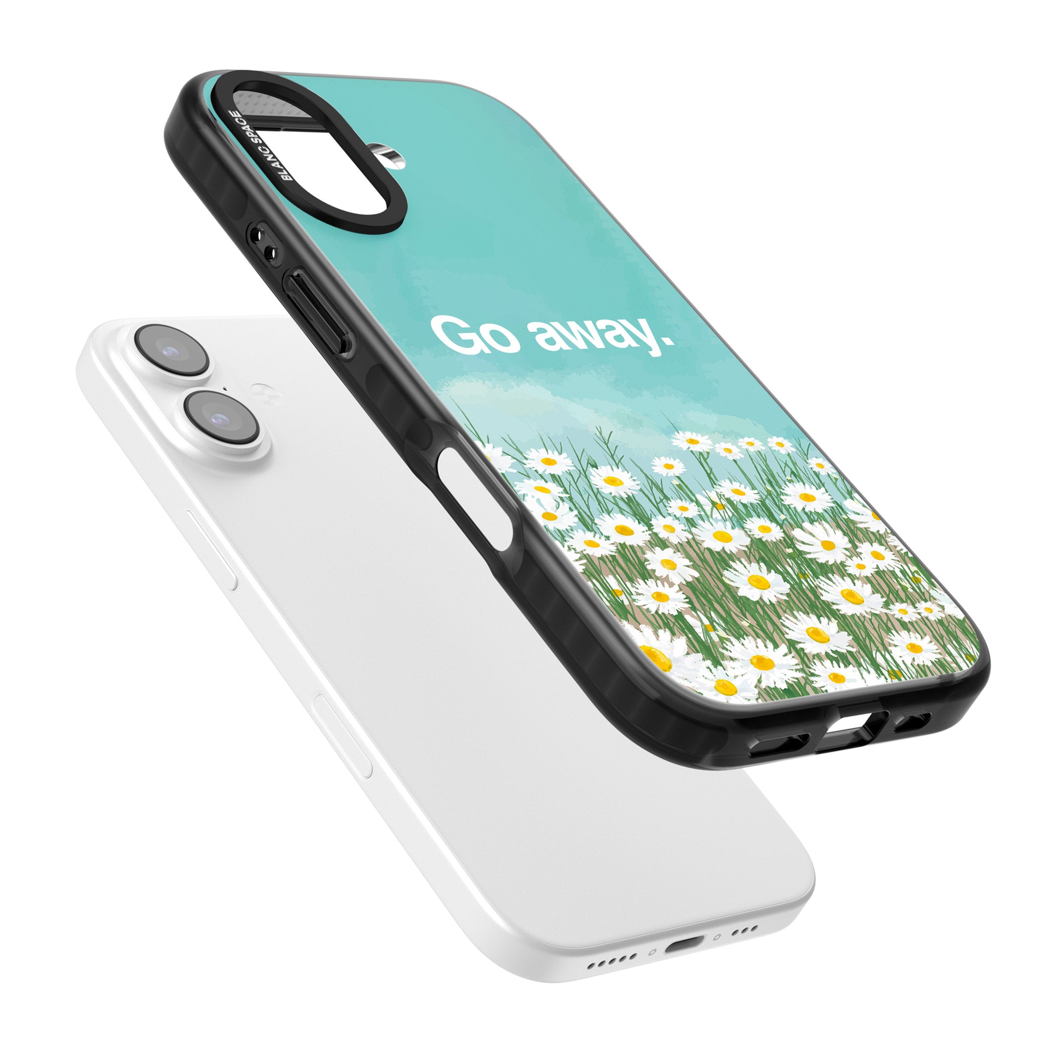 Go Away iPhone 17 Impact Black Phone Case Colours