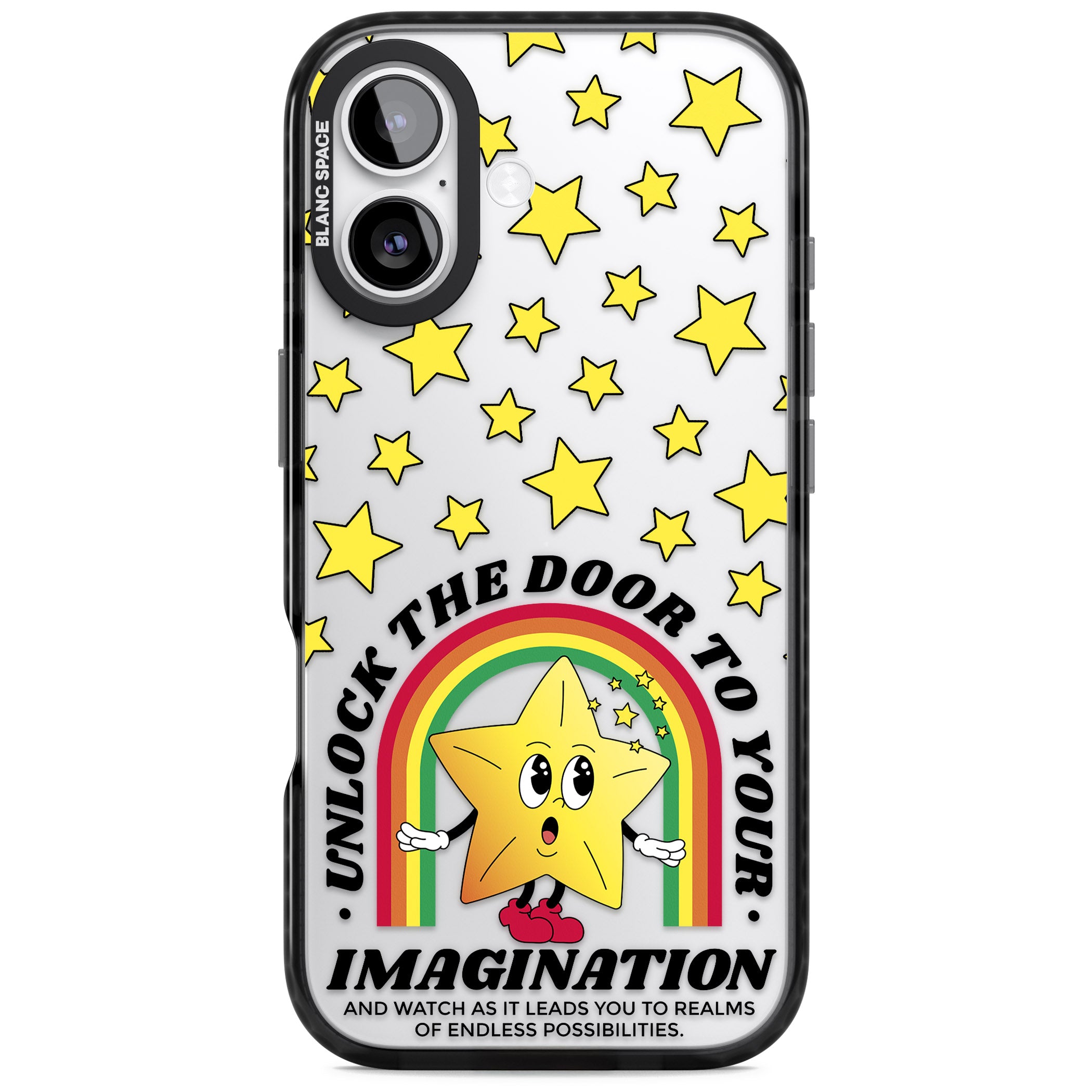 Imagination iPhone 17 Impact Black Phone Case