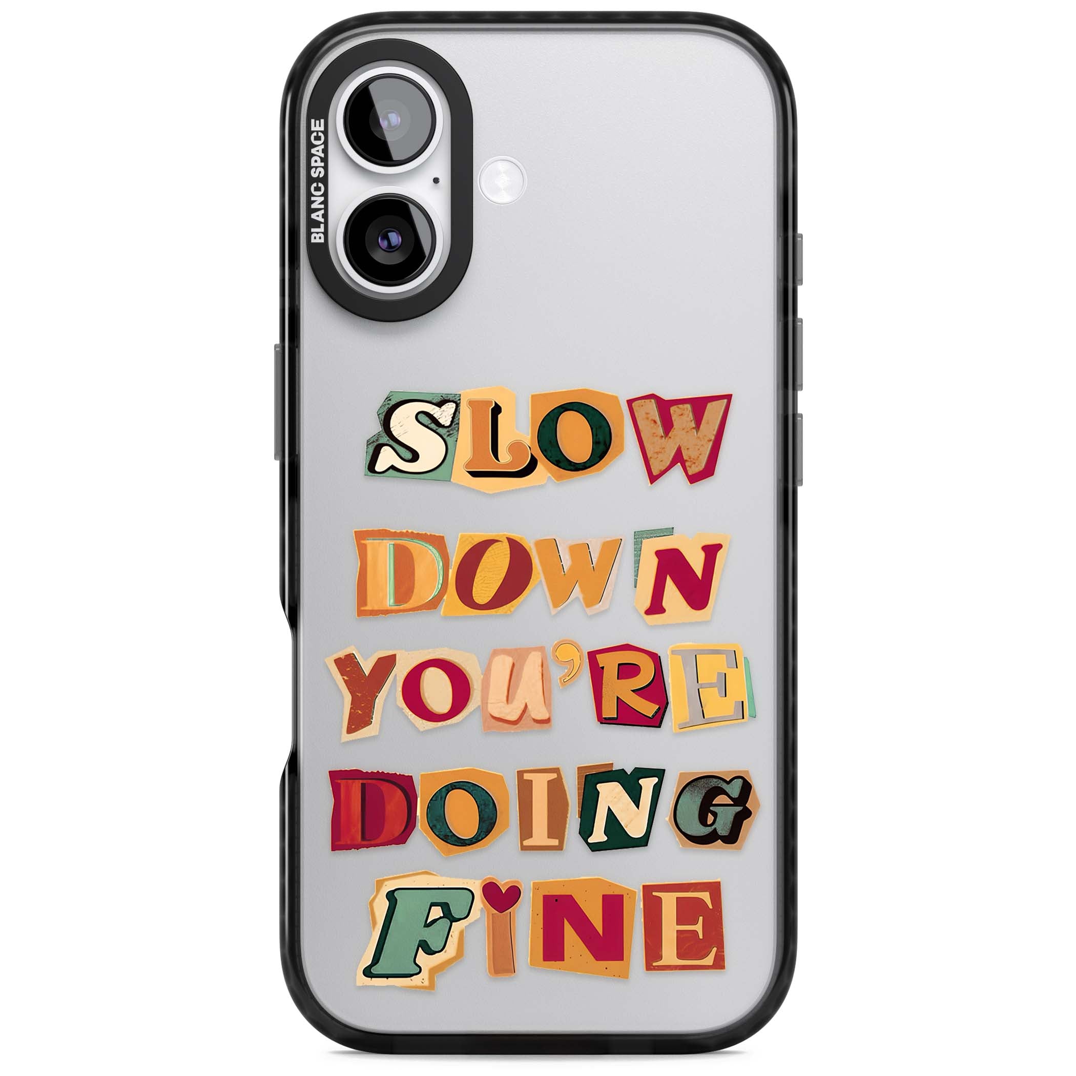 Slow Down You're Doing Fine