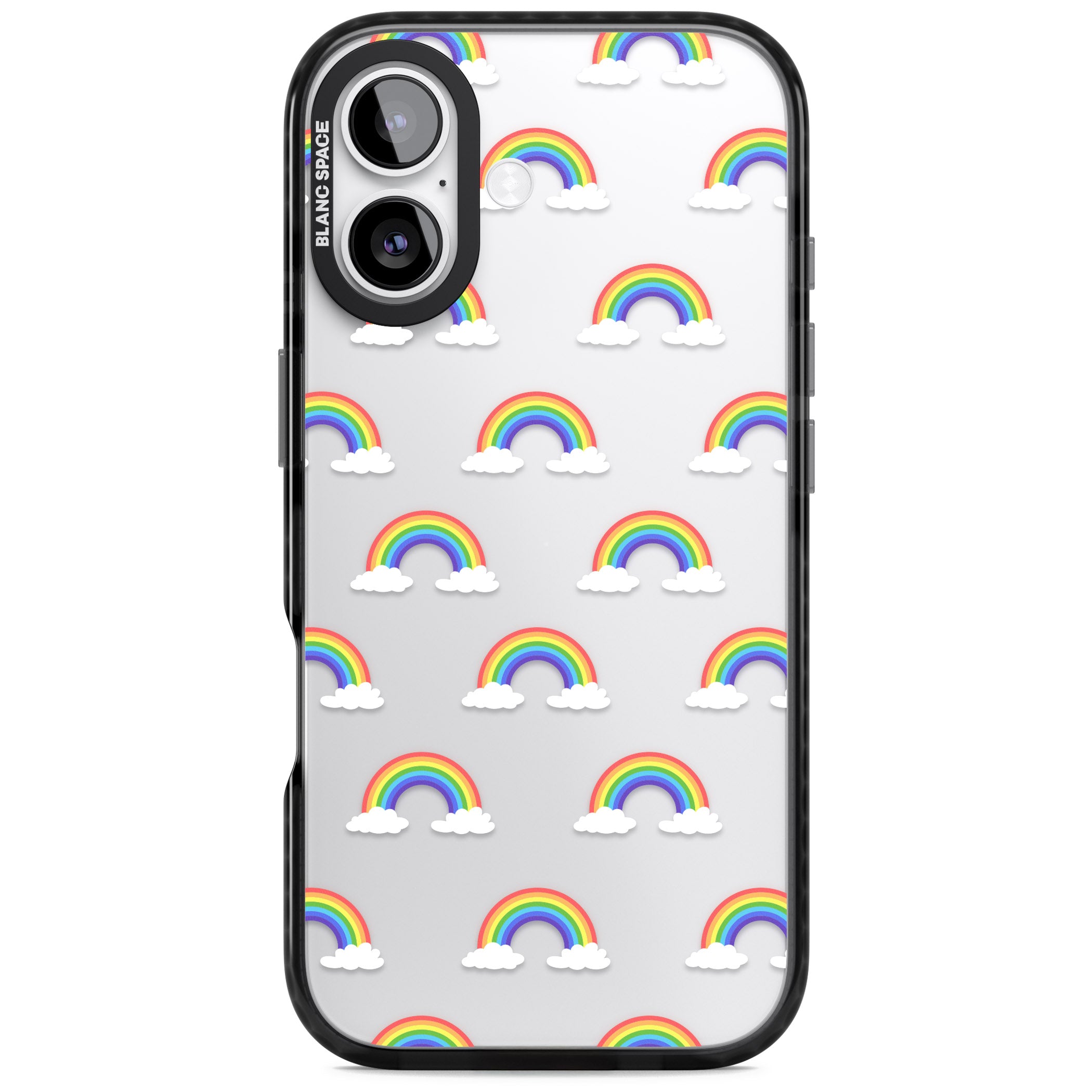 Rainbow Dream iPhone 17 Impact Black Phone Case